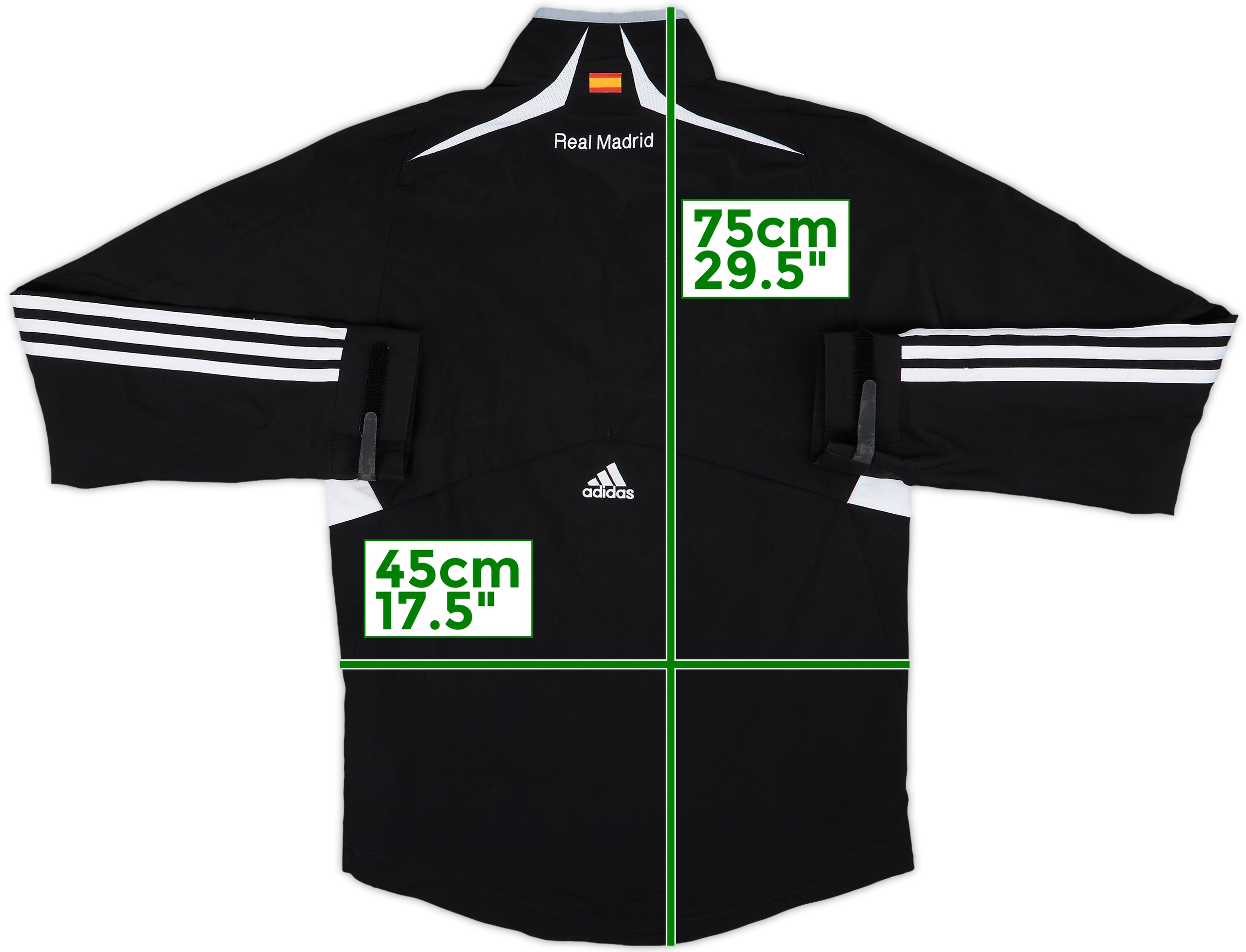adidas／Real Madrid 2001-02 Real Madrid adidas Centenary Tracksuit - 8/10 - (XL)