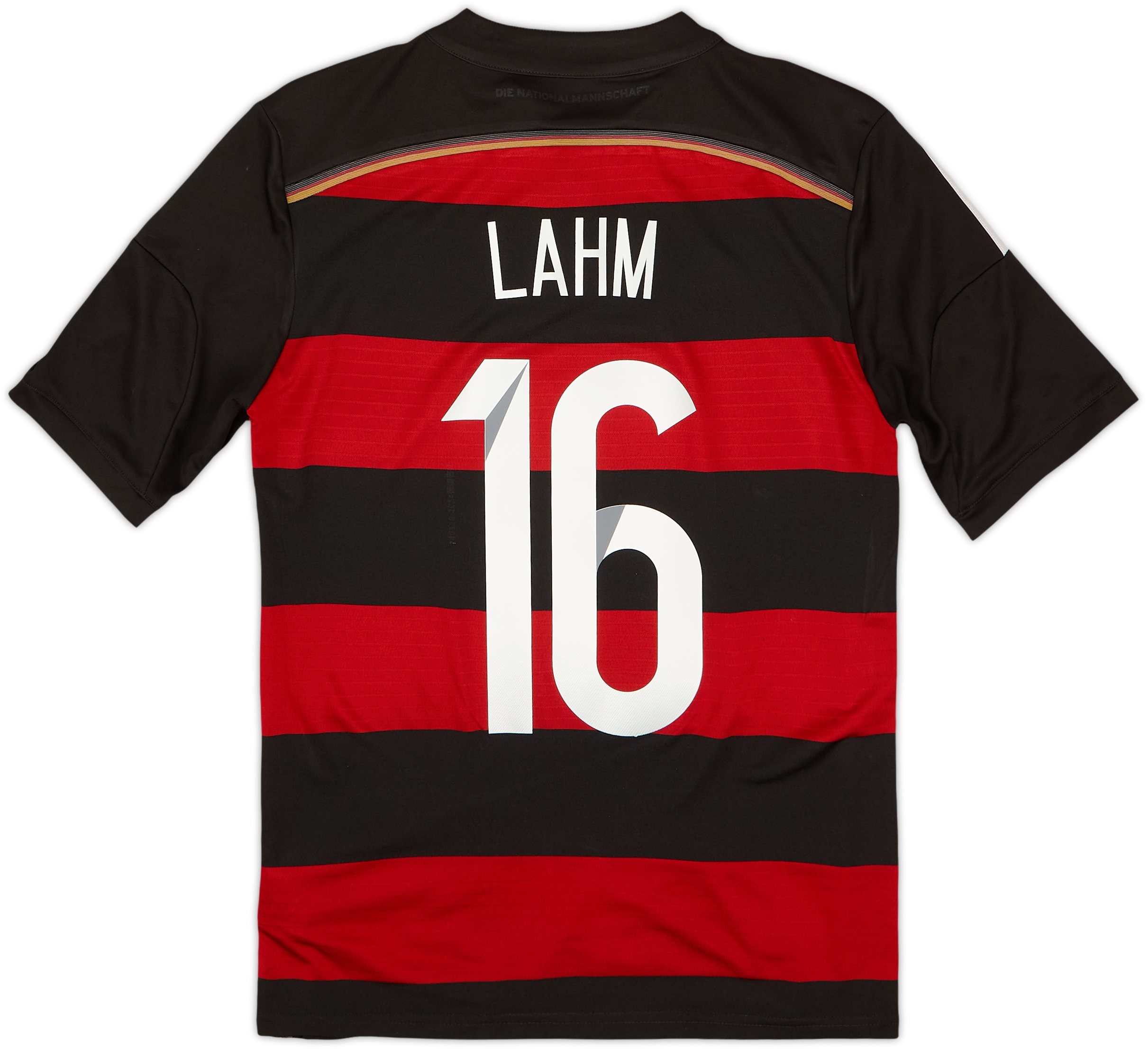 2014-15 Germany Away Shirt Lahm #16 - 7/10 - (XL.Boys)