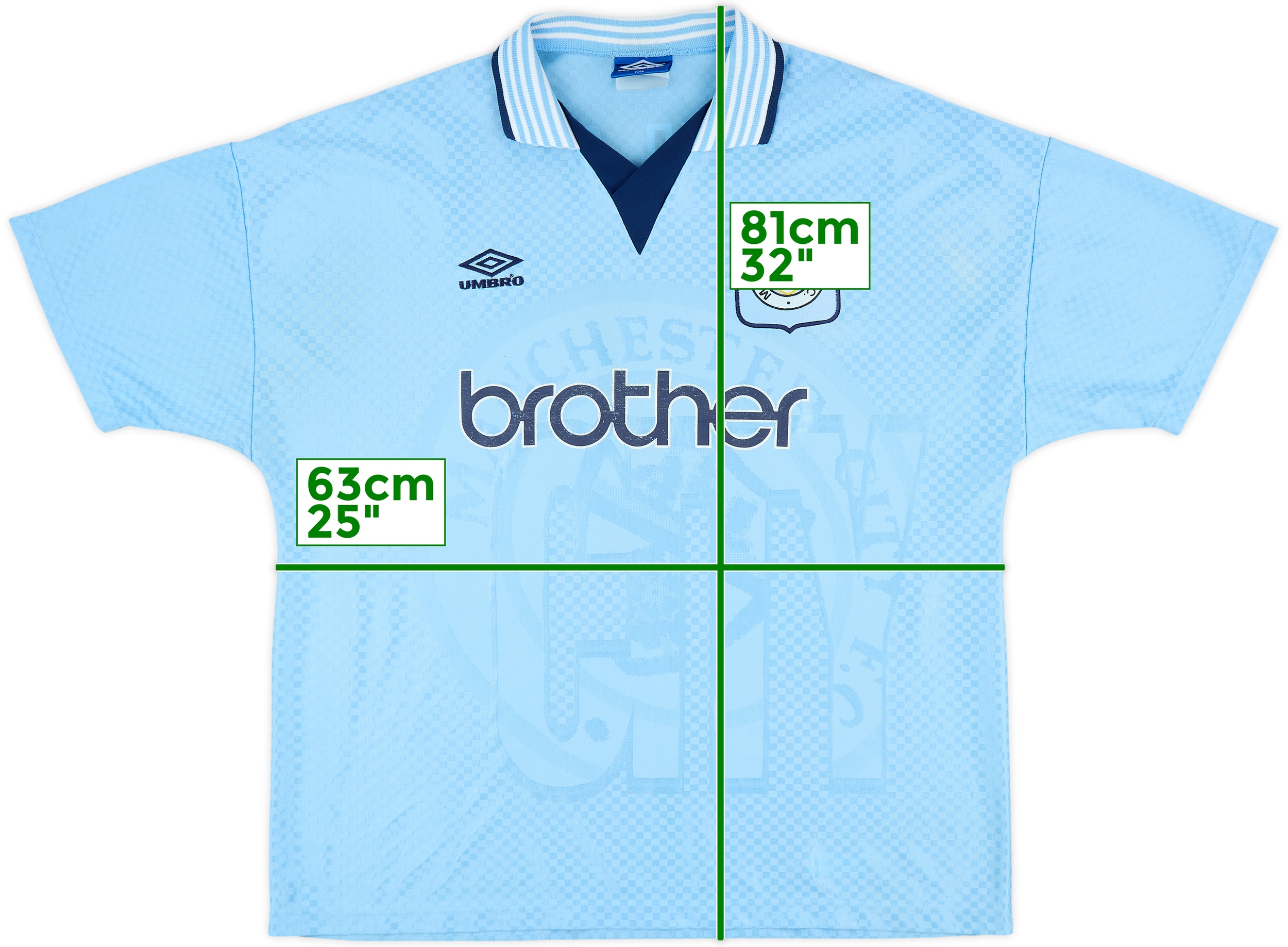 1995-97 Manchester City Home Shirt Kinkladze #7 - 7/10 - (XXL) 1995-97 Manchester City Home Shirt Kinkladze #7 - 7/10 - (XXL)
