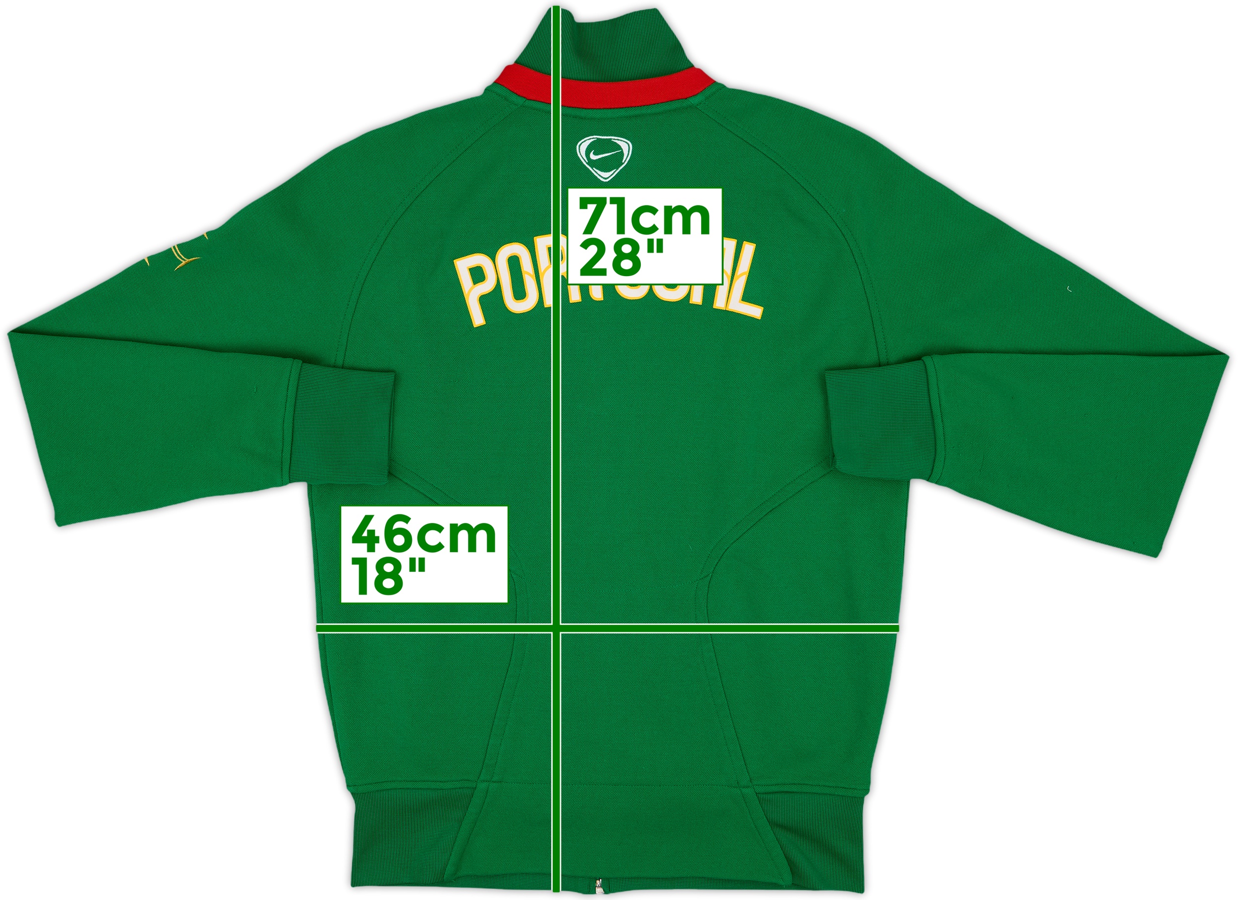 2008-09 Portugal Nike Track Jacket - 5/10 - (M)