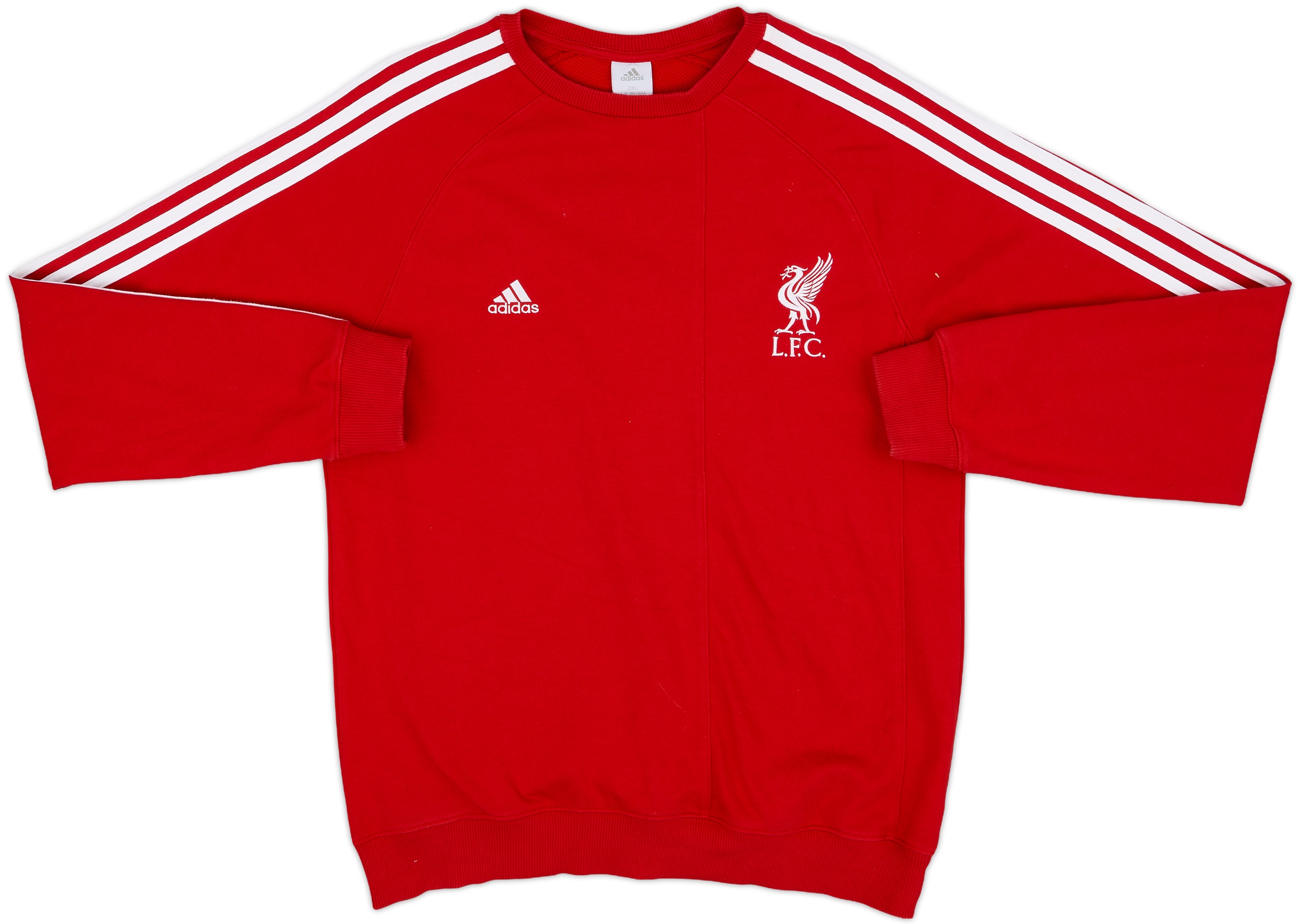2008-09 Liverpool adidas Sweat Top - 7/10 - (XXL) 2008-09 Liverpool adidas Sweat Top - 7/10 - (XXL)
