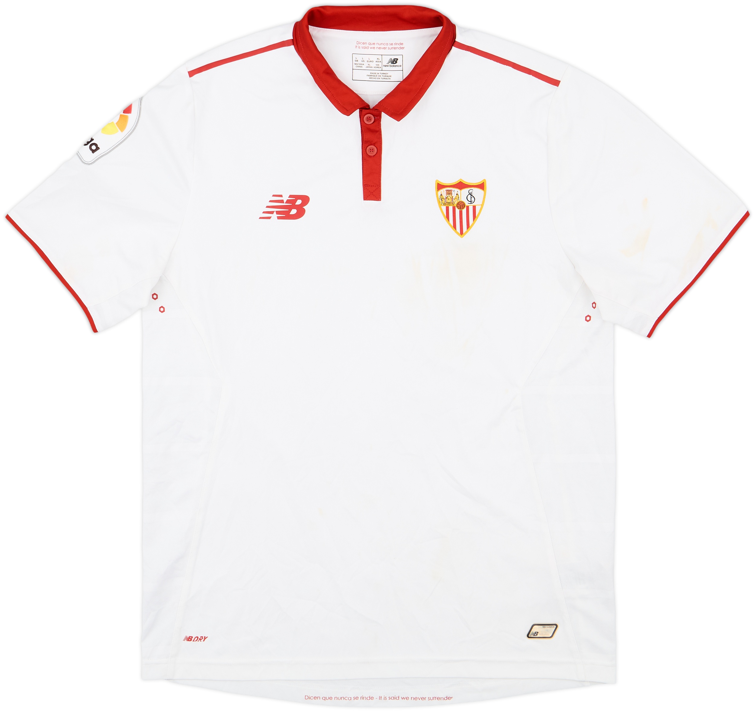 2016-17 Sevilla Home Shirt 5/10 (L)