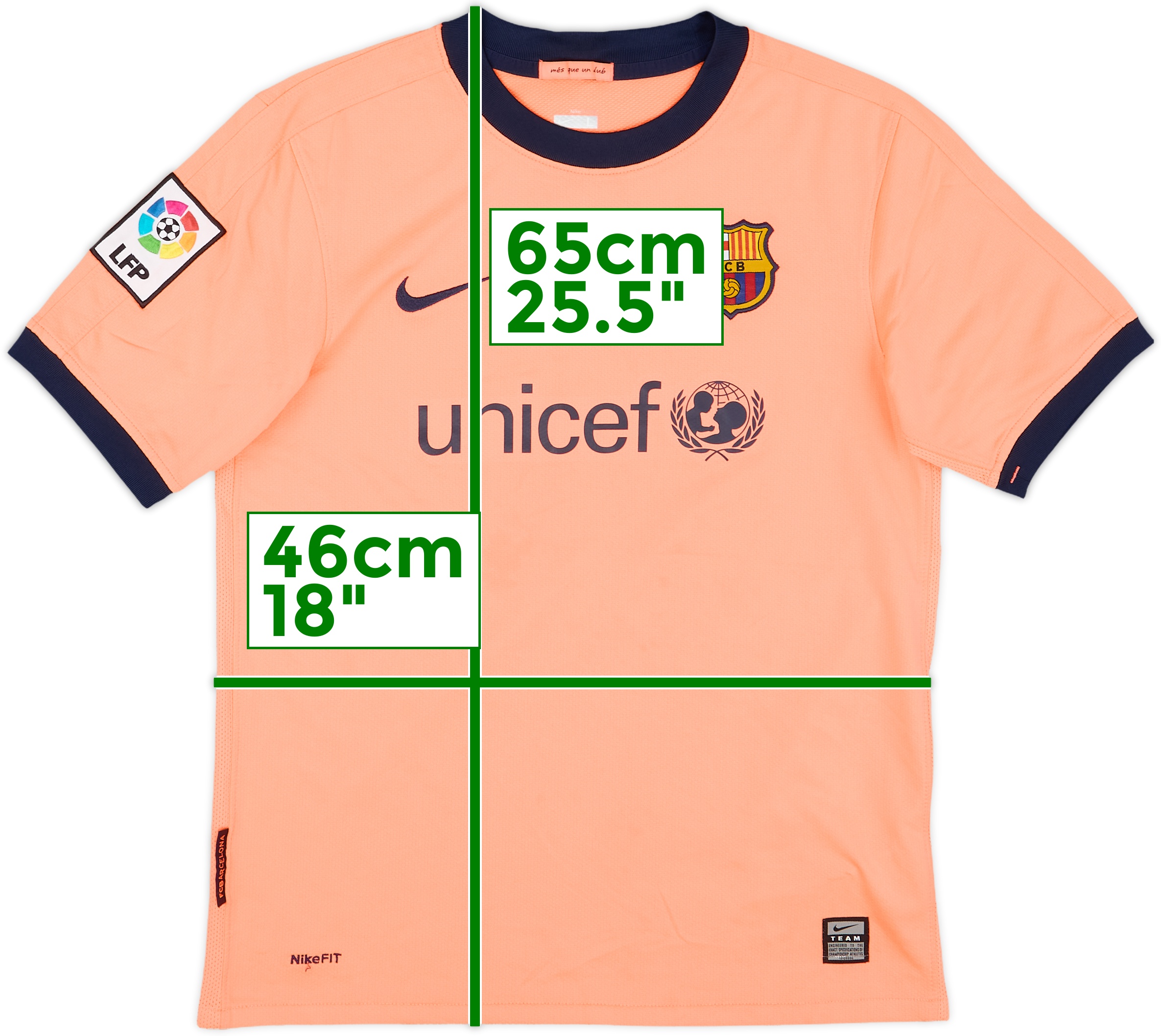 Barcelona シャツ Lサイズ 2023-24 Barcelona Home Shirt - 10/10 - (L)