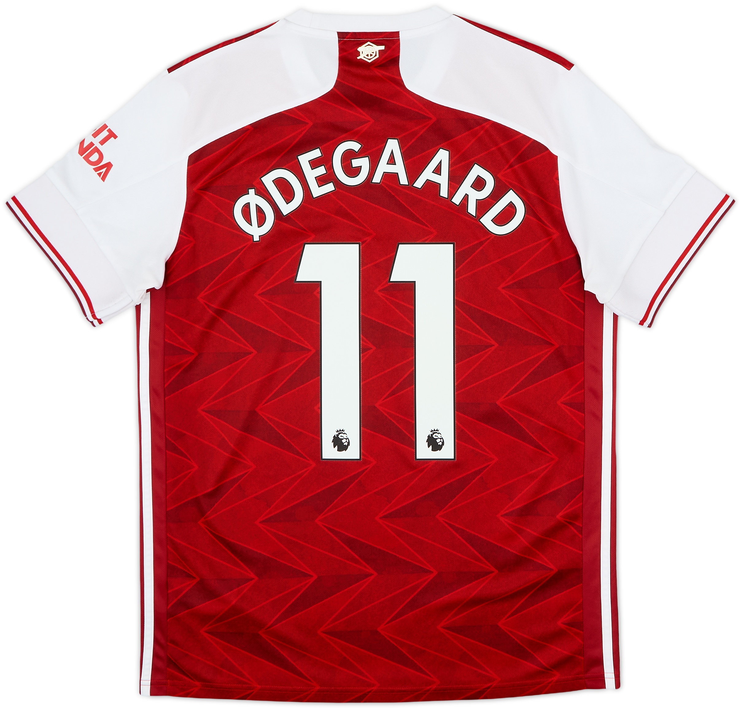 2020-21 Arsenal Home Shirt Odegaard #11 - 8/10 - (M)