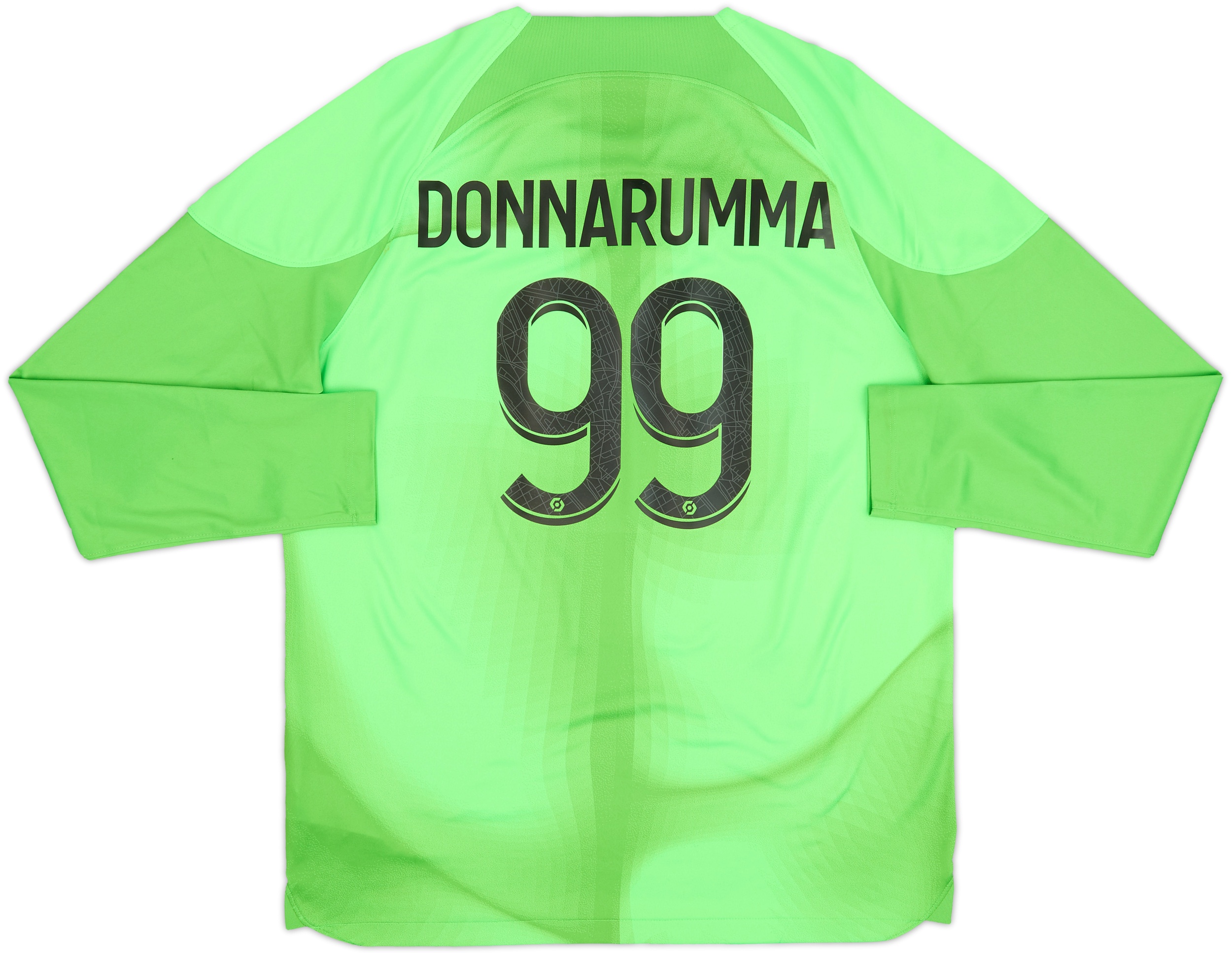 2022-23 Paris Saint-Germain GK Shirt Donnarumma #99 - 8/10 - (L)