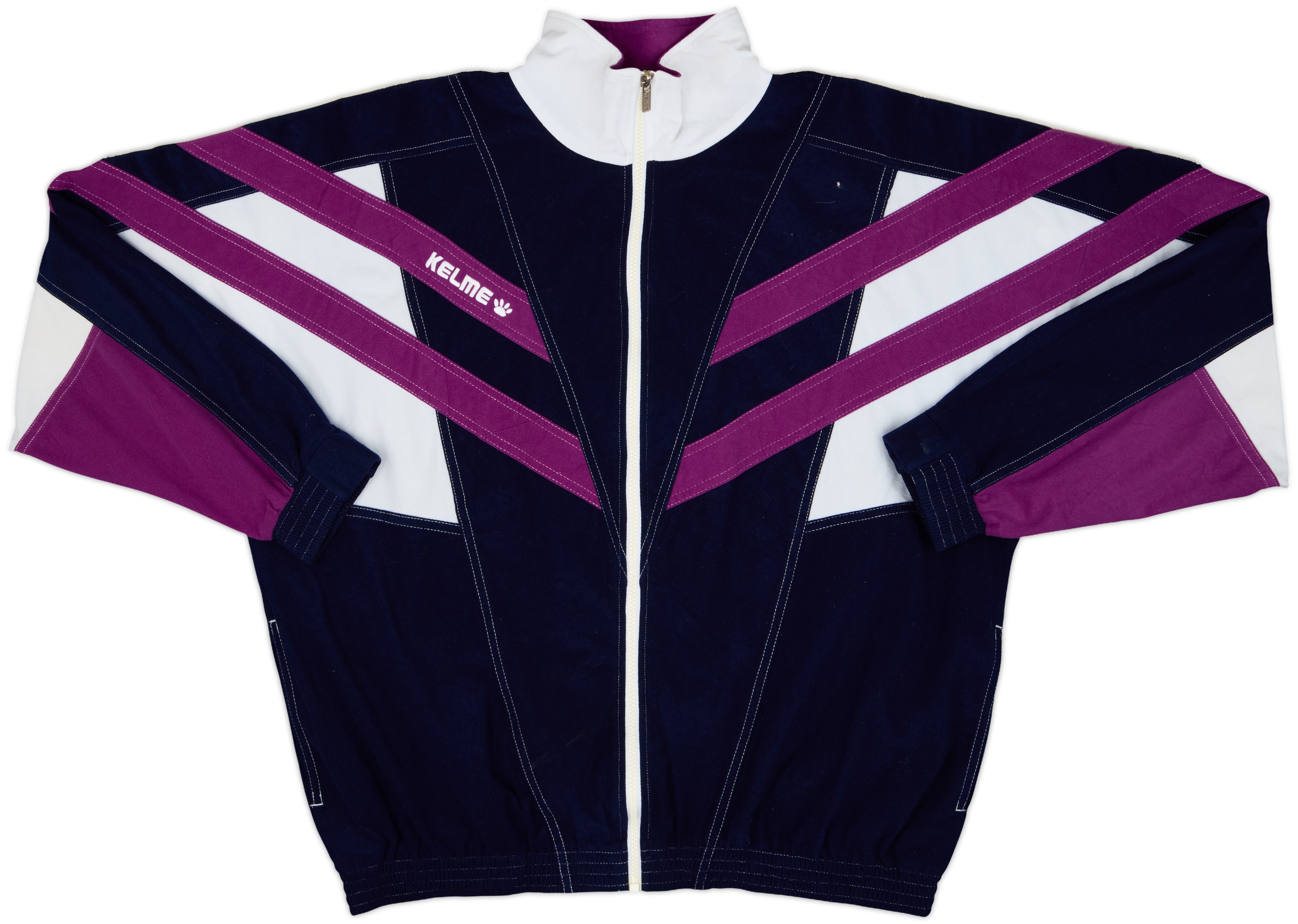 KELMEケルメ　REAL MADRIDレアル・マドリードトラックジャケットXL 1996-97 Real Madrid Kelme Track Jacket - 7/10 - (XL)