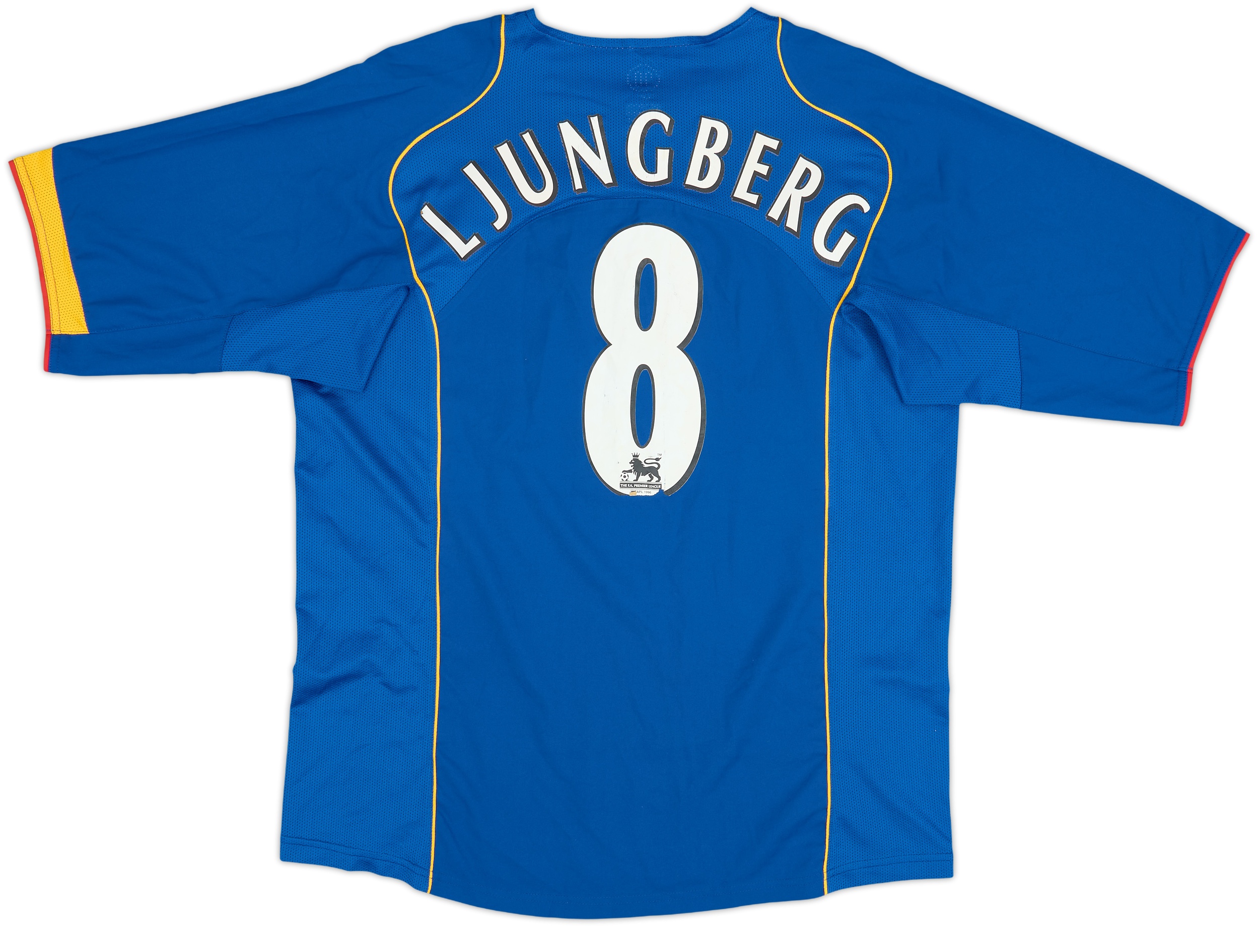 2004-06 Arsenal Away Shirt Ljungberg #8 - 7/10 - (L)