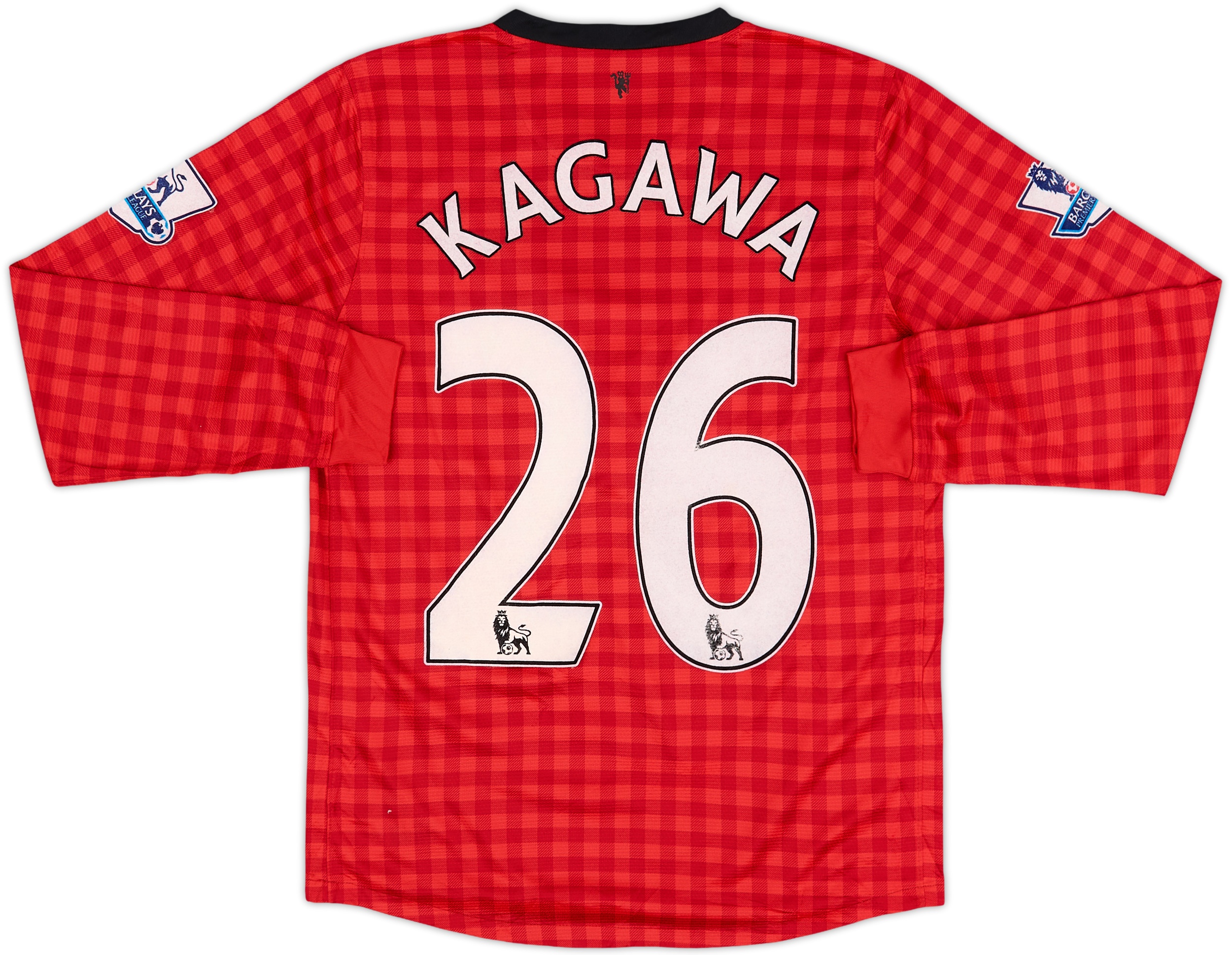 2012-13 Manchester United Home L/S Shirt Kagawa #26 - 7/10 - (L.Boys)