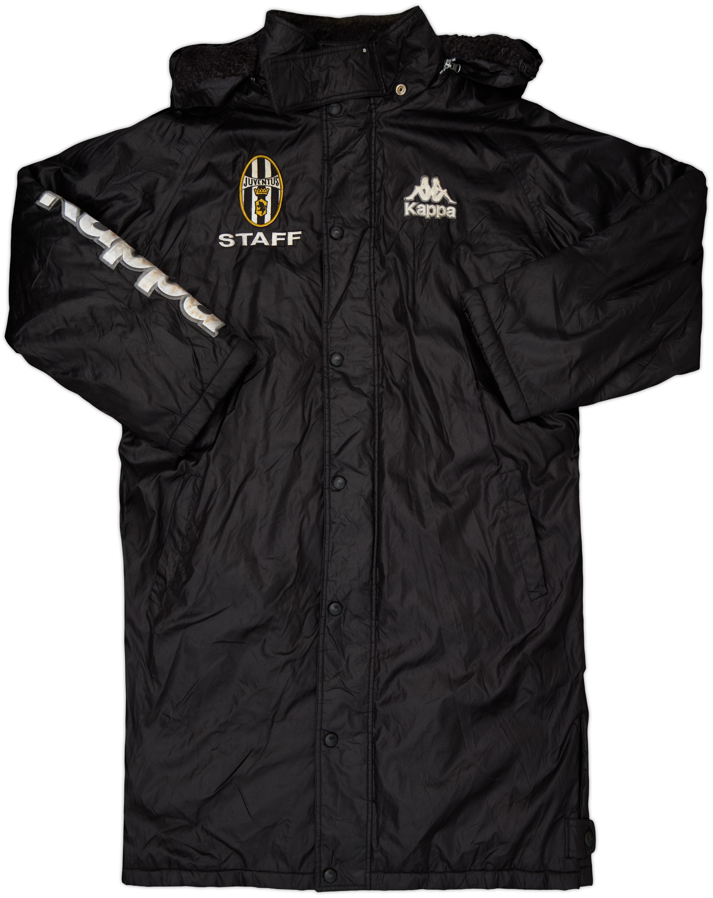 1998-99 Juventus Staff Issue Kappa Padded Bench Coat - 8/10 - (XL)