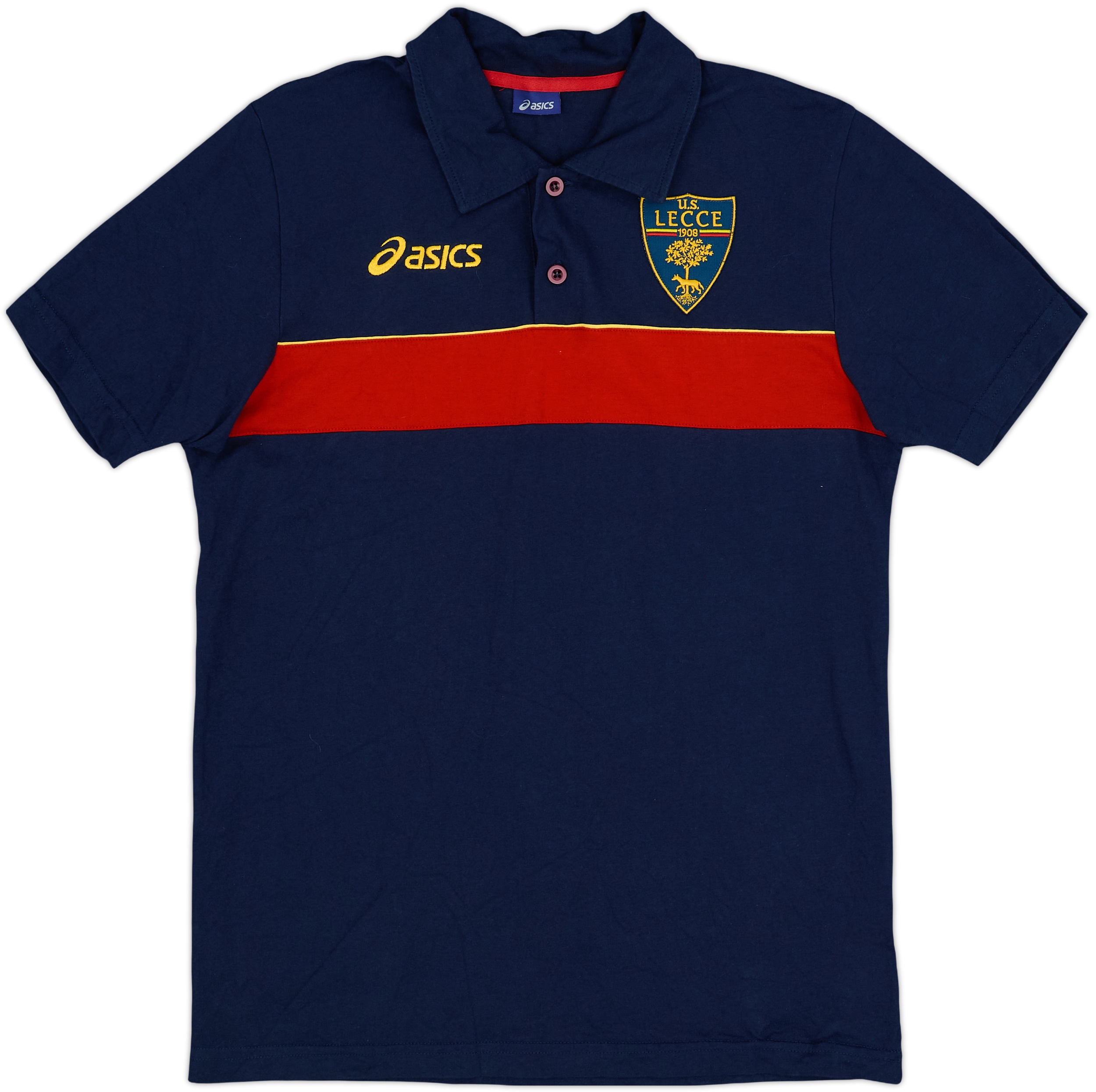 2007-08 Lecce Asics Polo Shirt - 10/10 - (S)