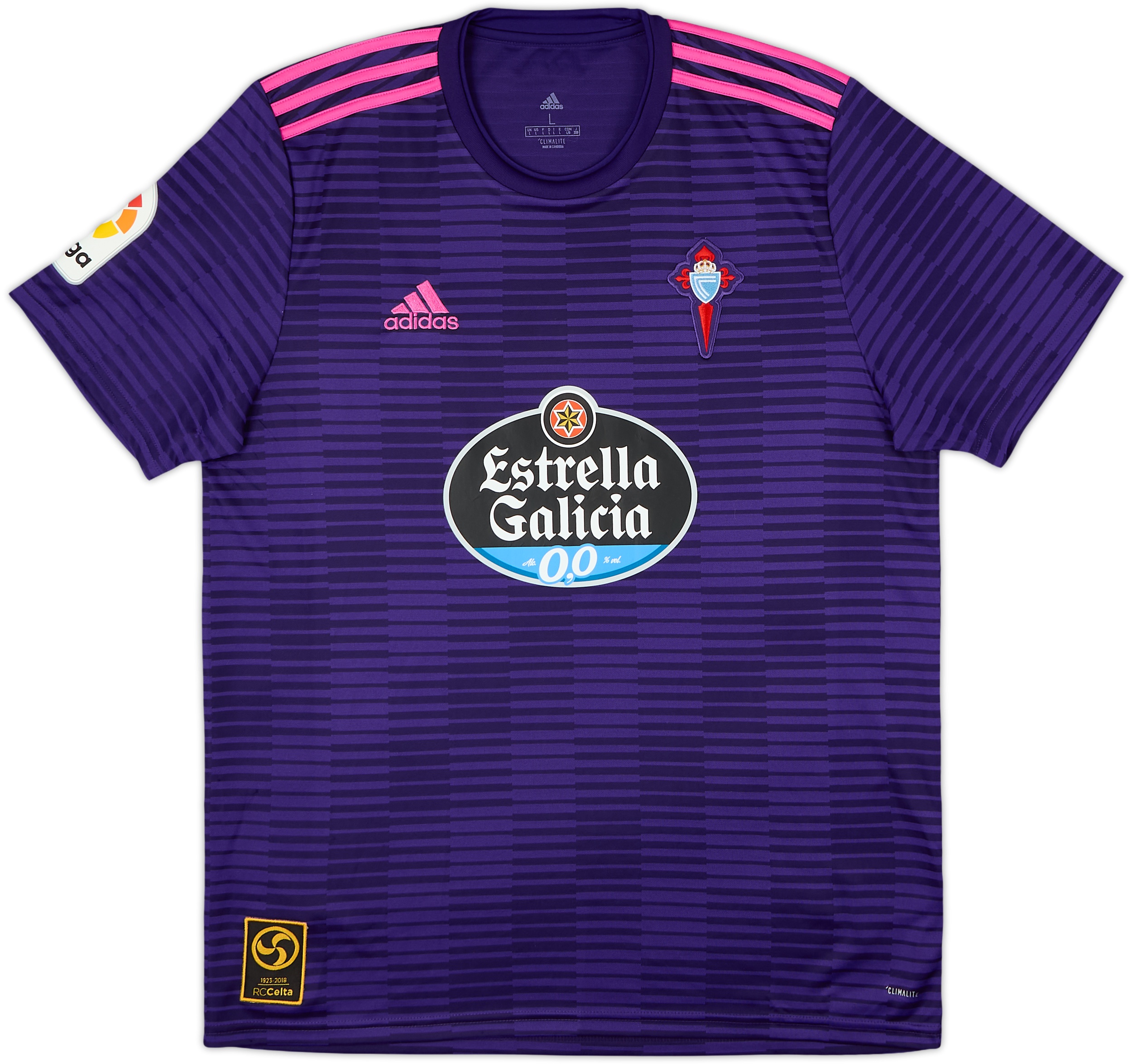 2018-19 Celta Vigo Away Shirt - 10/10 - (L)