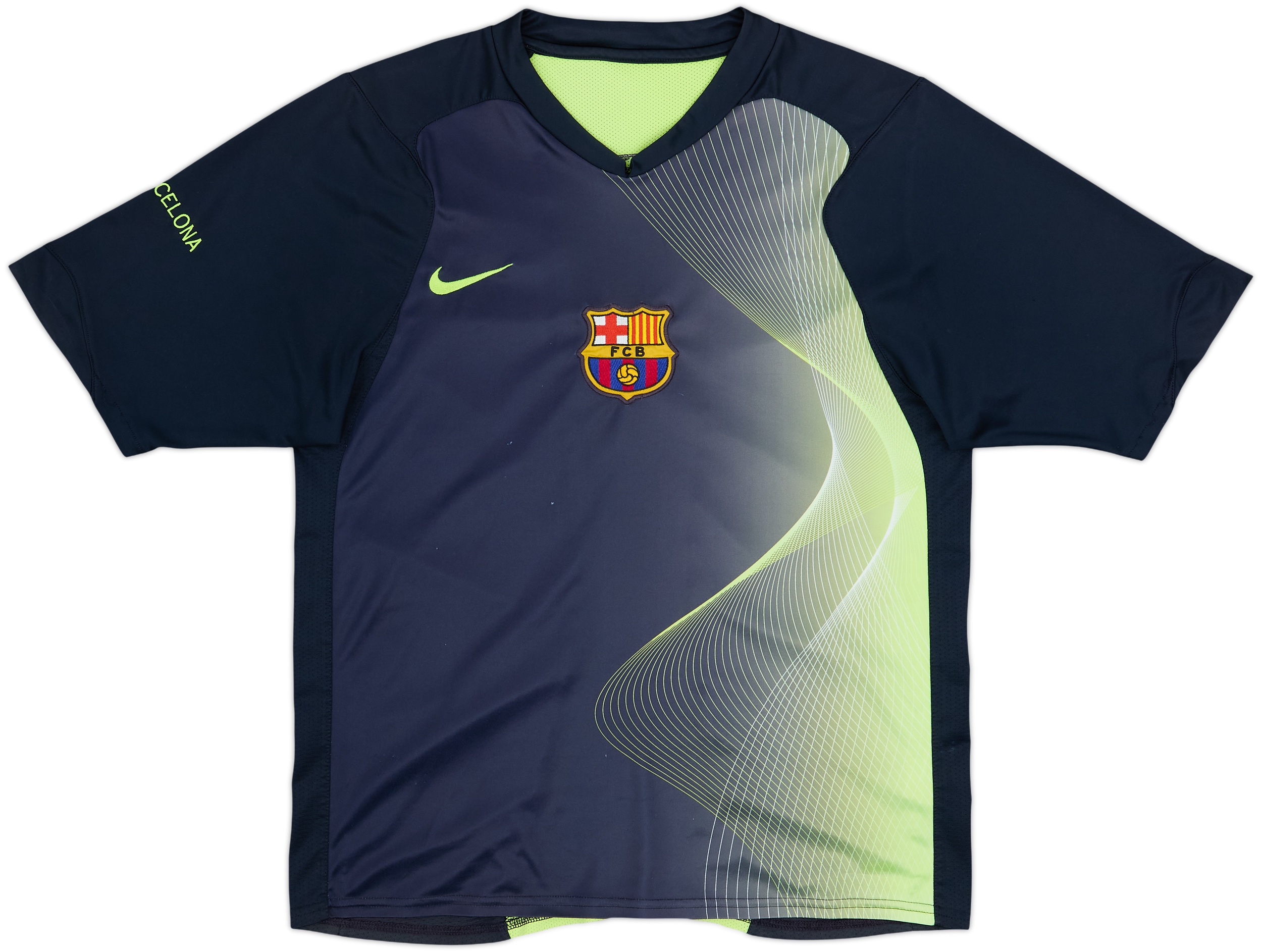 2005-06 Barcelona Nike Training Shirt - 5/10 - (S)