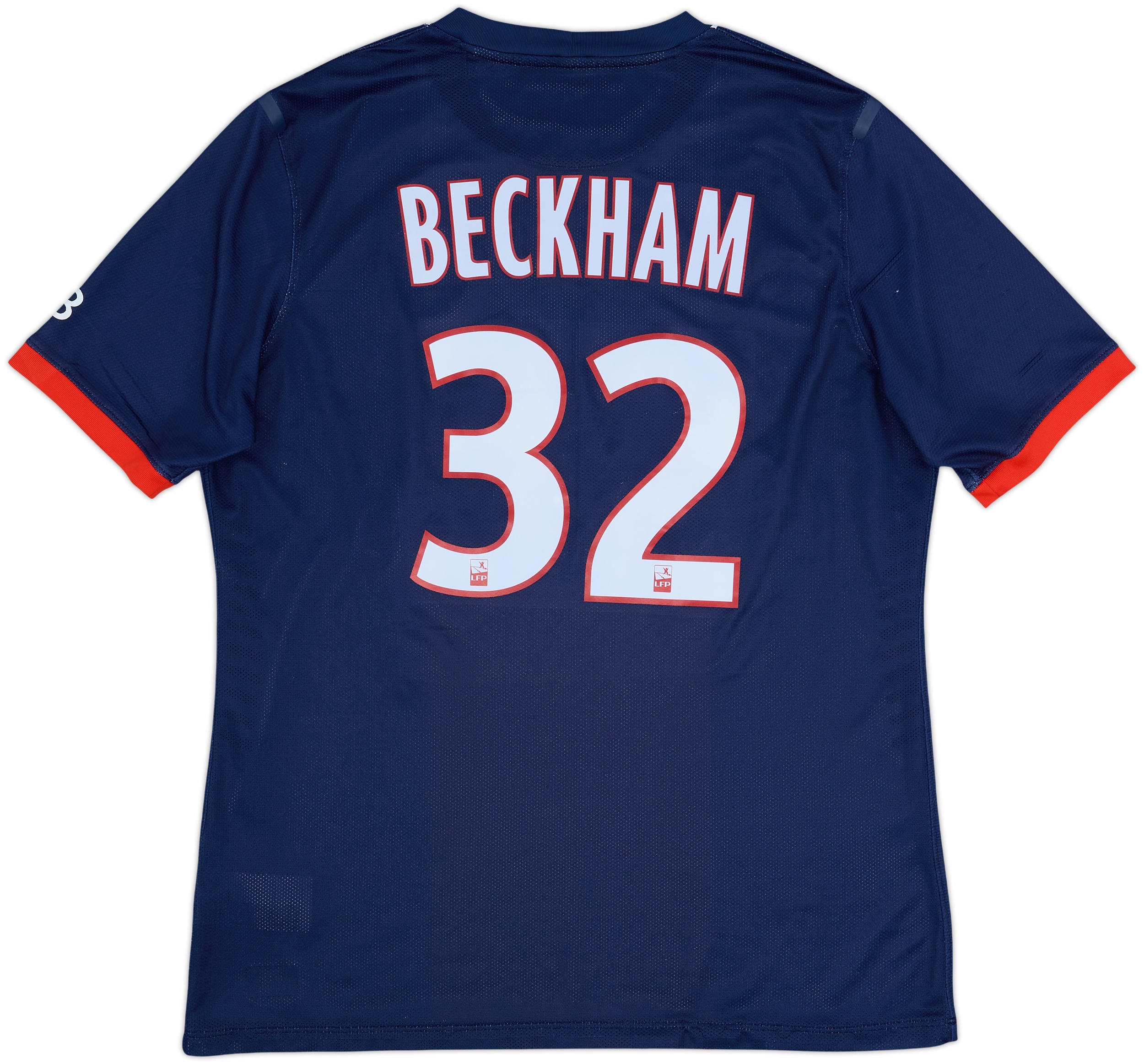 2013-14 Paris Saint-Germain Player Issue Home Shirt Beckham #32