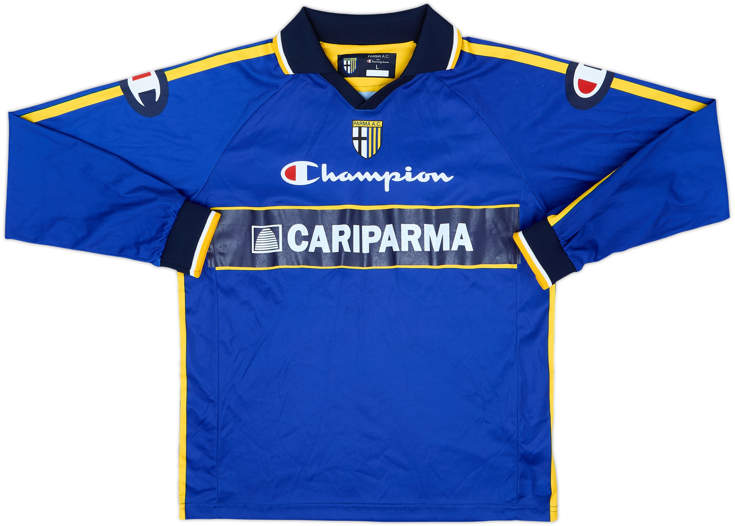 Champion Parma AC ユニフォーム Lサイズ 1999-00 Parma Champion Training L/S Shirt - 7/10 - (L)