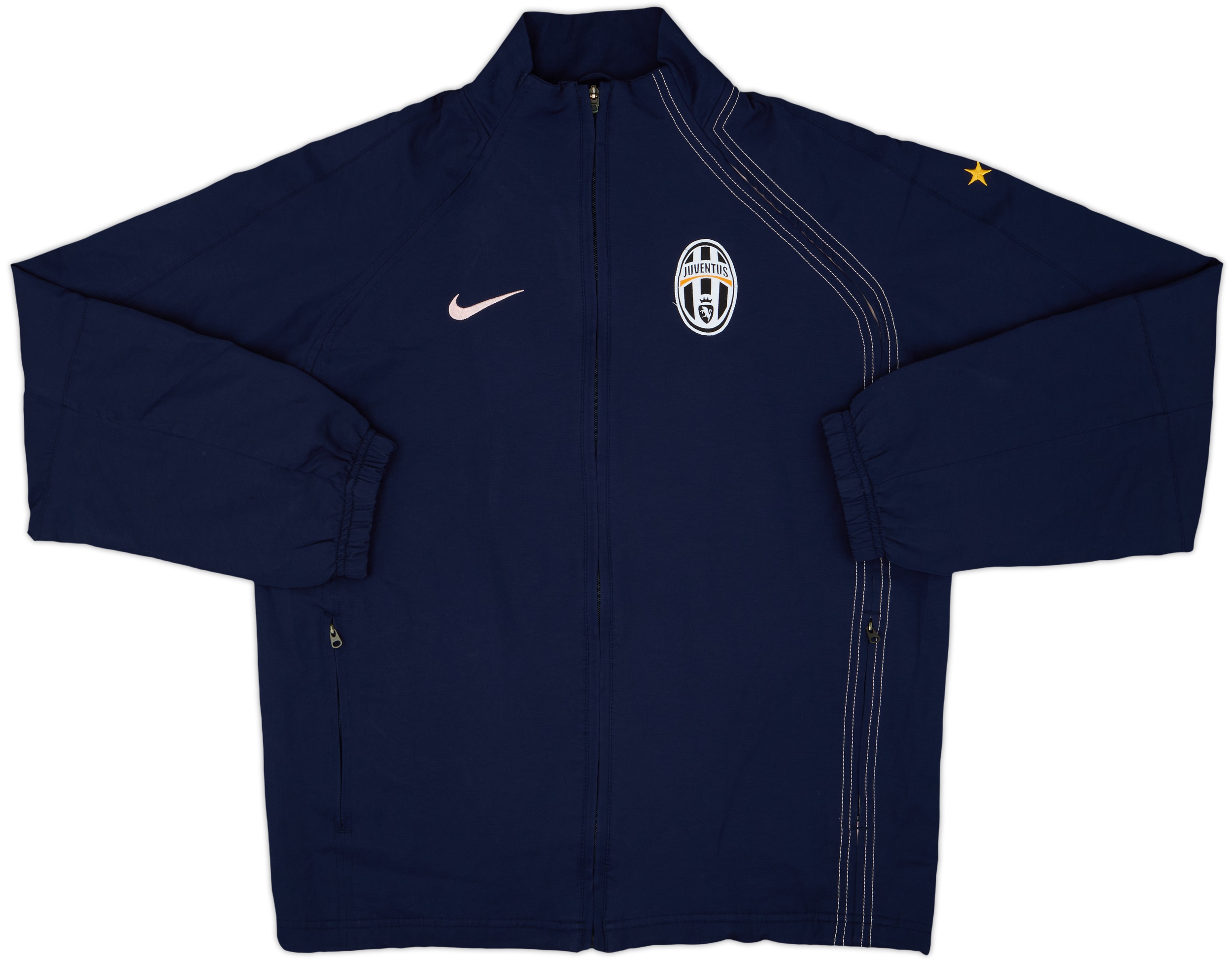 テ*き様 Nike Juventus ウィンドブレーカー XL ネイビー 2004-05 Juventus Nike Track Jacket - 8/10 - (S)