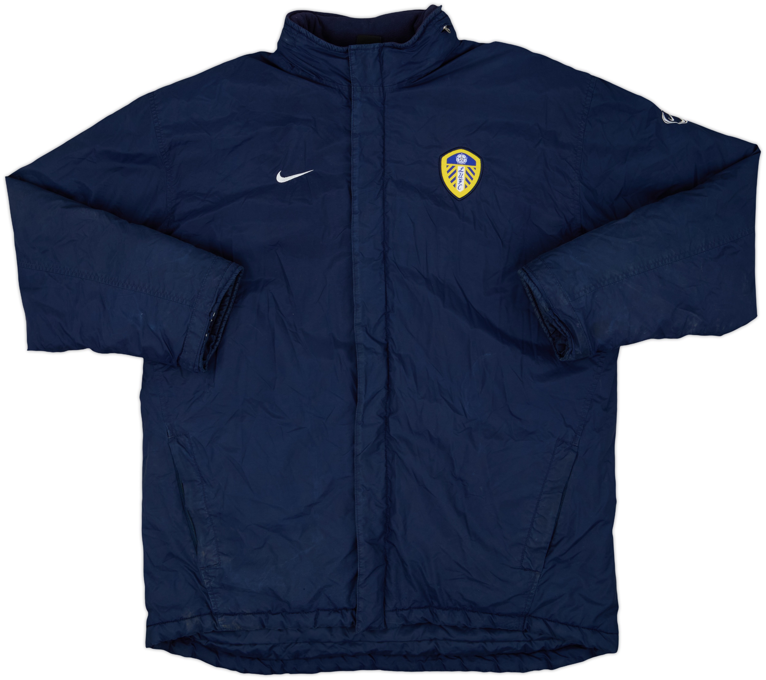 2002-03 Leeds United Nike Padded Bench Coat - 7/10 - (XL)