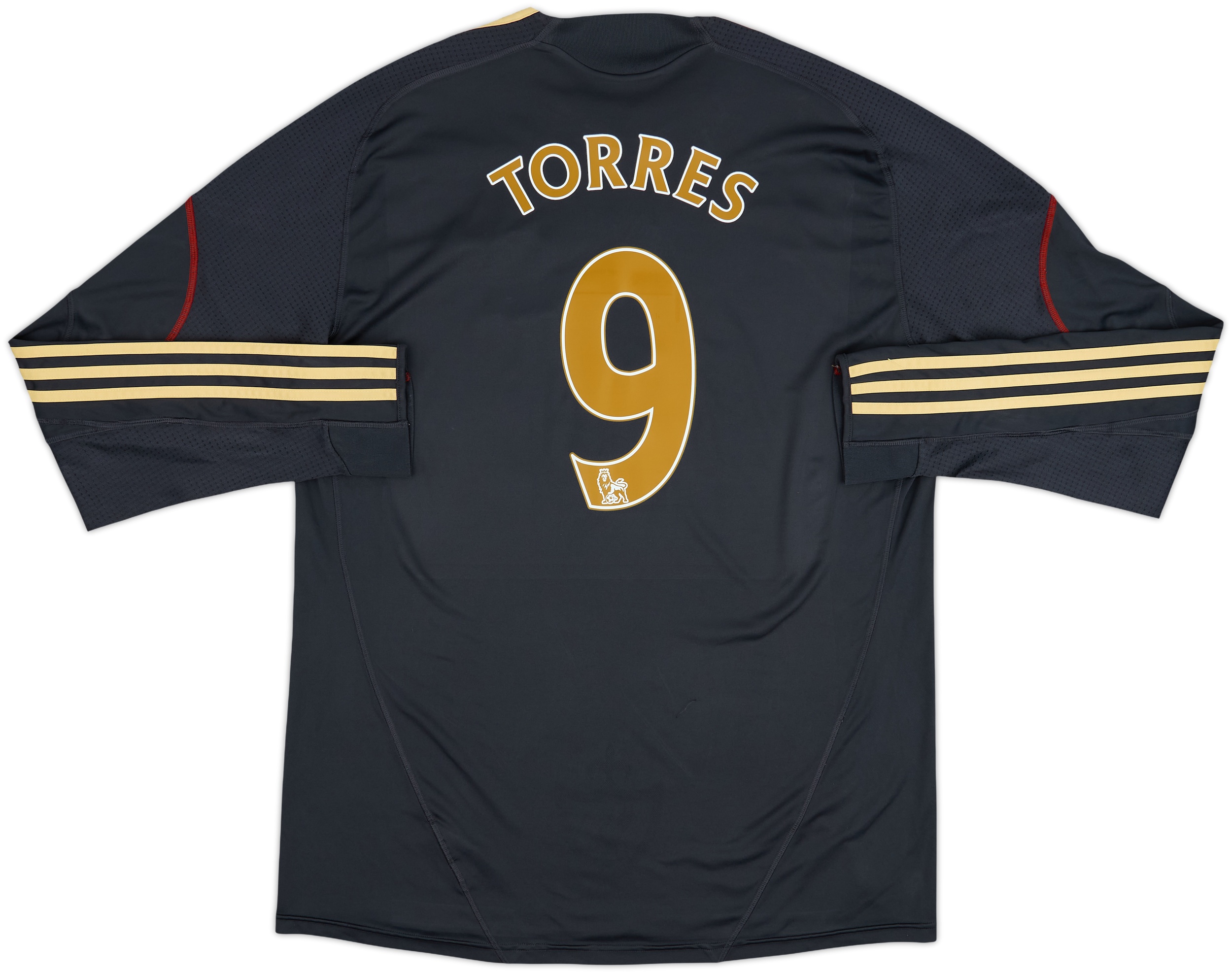 2009-10 Liverpool Away L/S Shirt Torres #9 - 7/10 - (L)