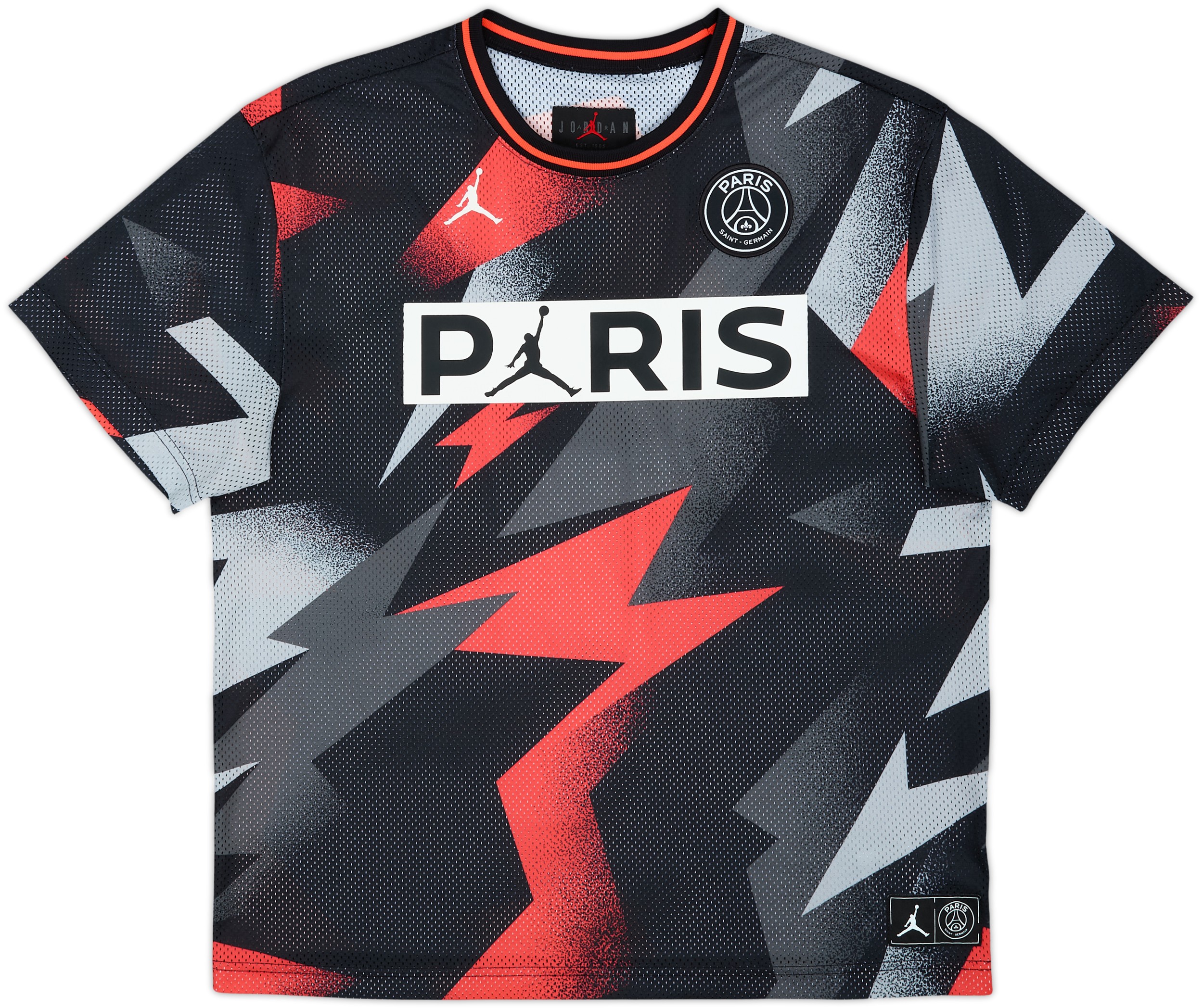 2019-20 Paris Saint-Germain Jordan Mesh Training Shirt - 10/10 - (M)