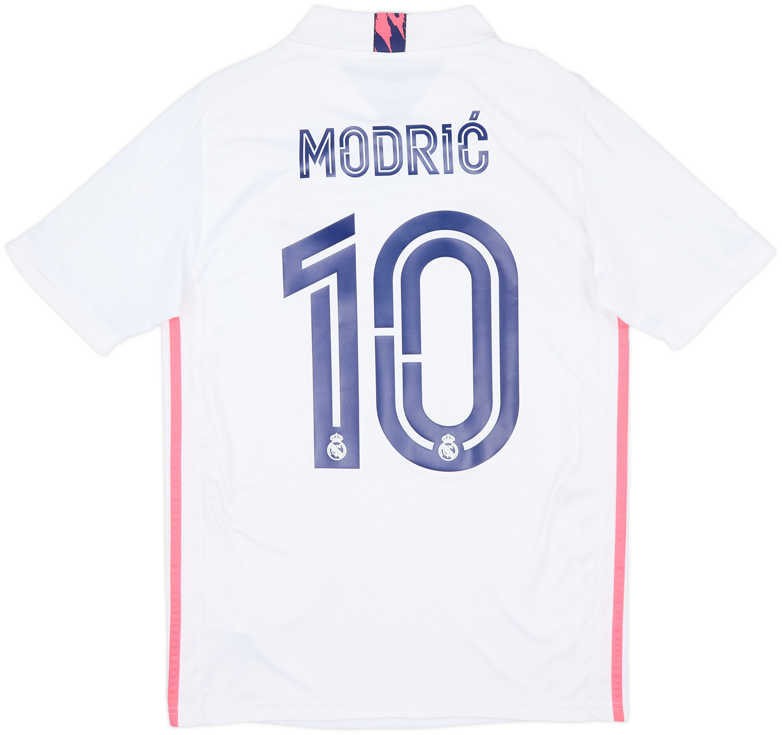 2020-21 Real Madrid Home Shirt Modric #10 - 8/10 - (XS)