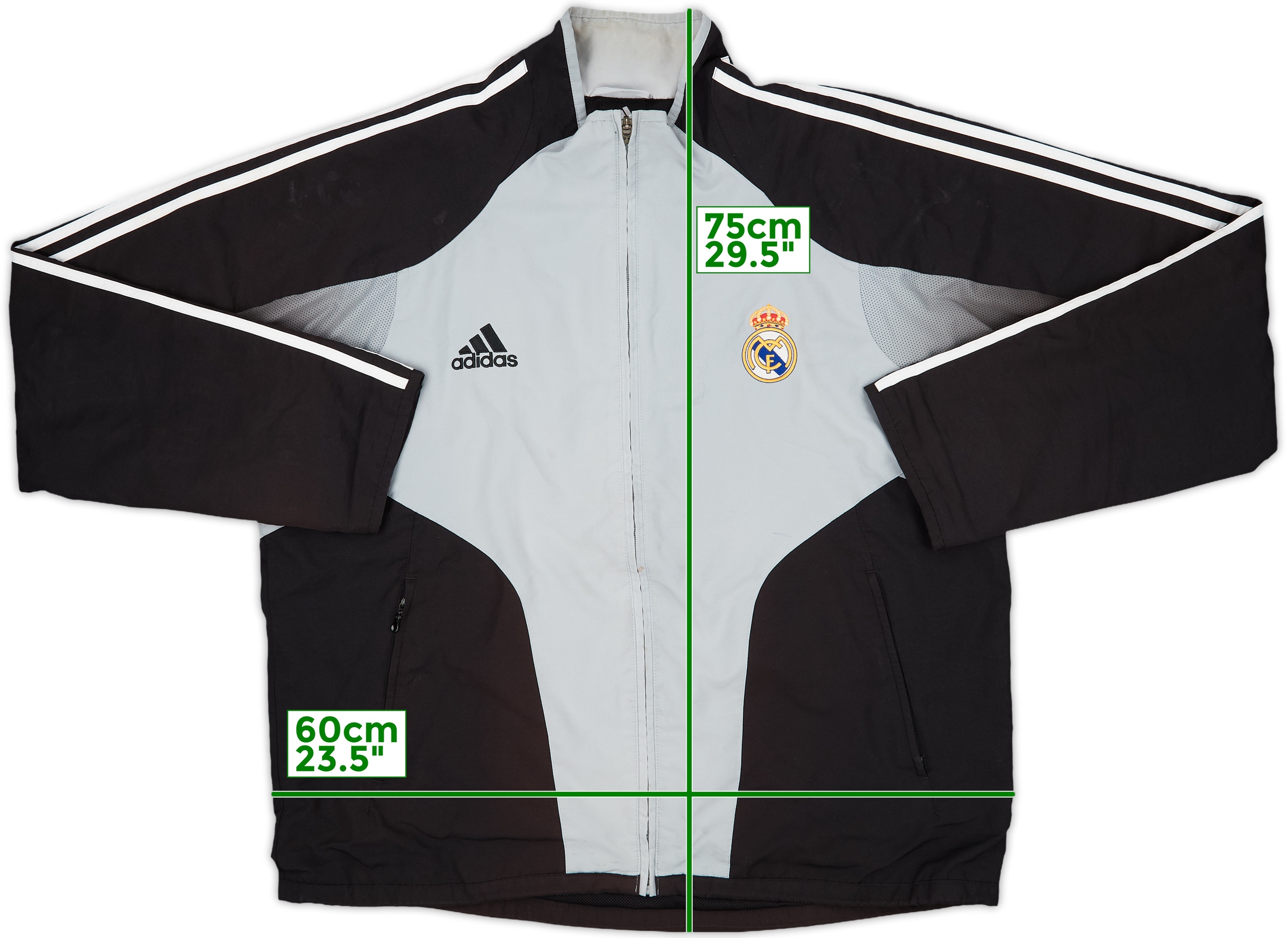 2006-07 Real Madrid adidas Formotion Track Jacket - 7/10 - (M)