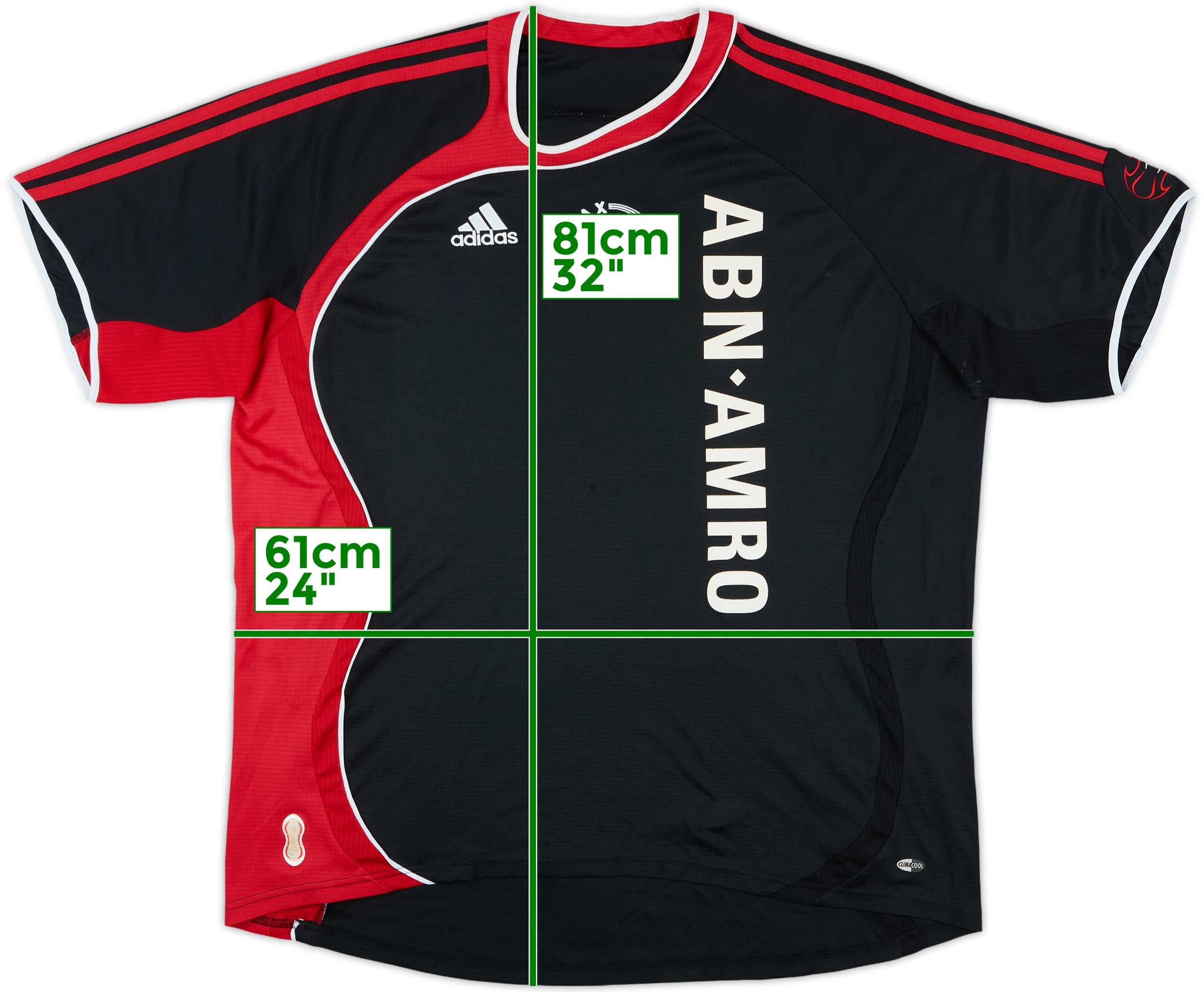 ★06-07 adidas AJAX ユニフォーム サッカーシャツ adidas アヤックス 06/07 ユニフォーム ホーム 長袖