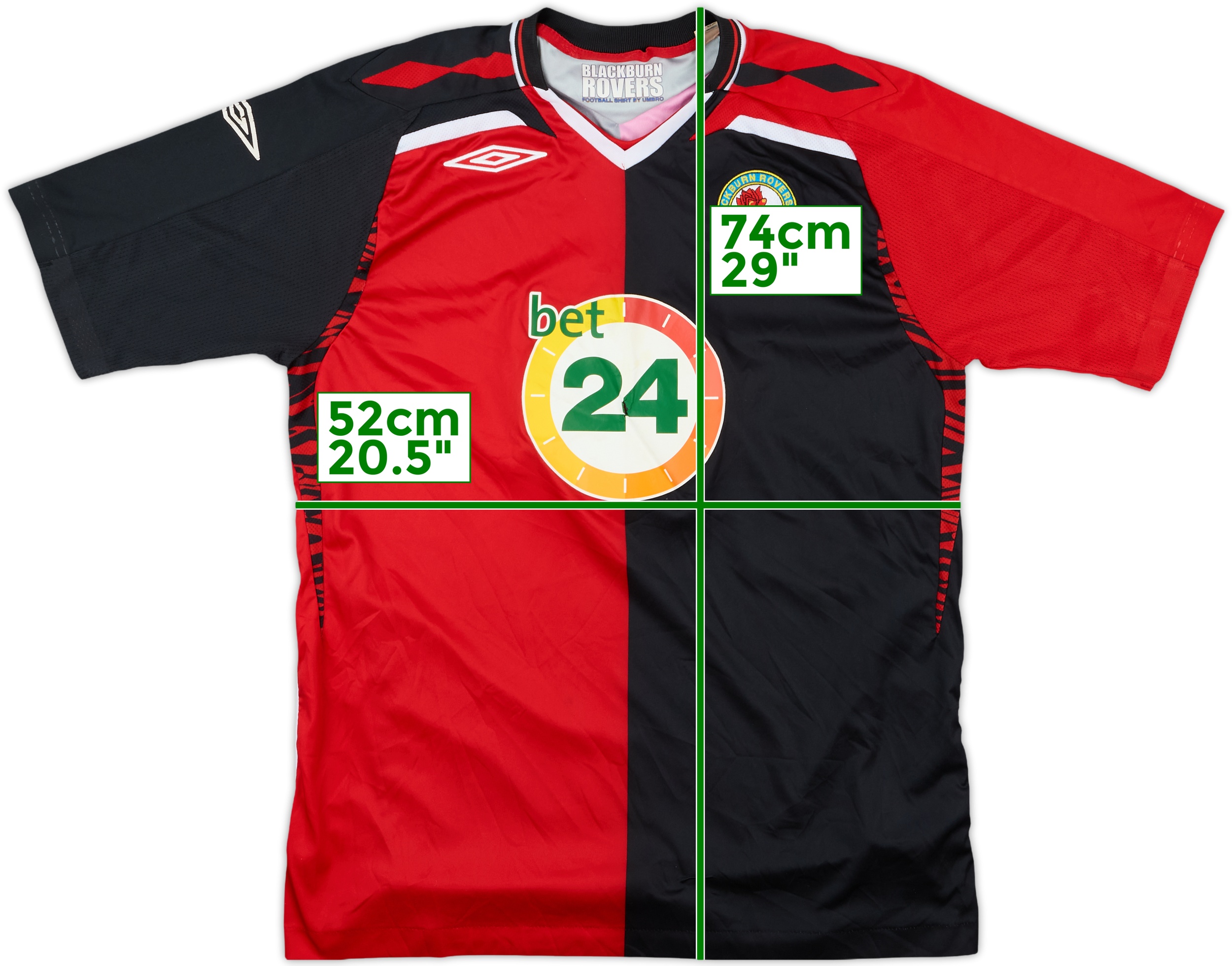 07/08 BLACKBURN ROVERS FC BENTLEY ゲームシャツ 2007-08 Blackburn Away Shirt - 5/10 - (S)