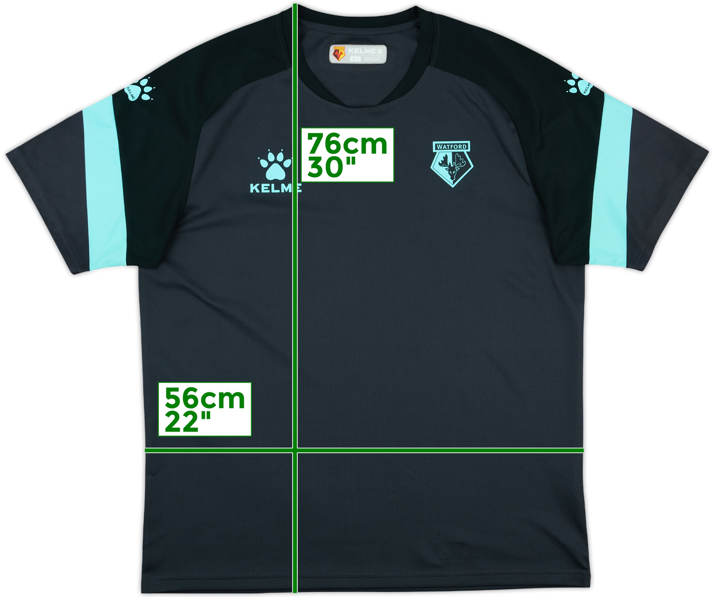 うのにもお得な情報満載！ Watford 2023-24 Kelme (L) - 9/10 - Shirt Training ウェア