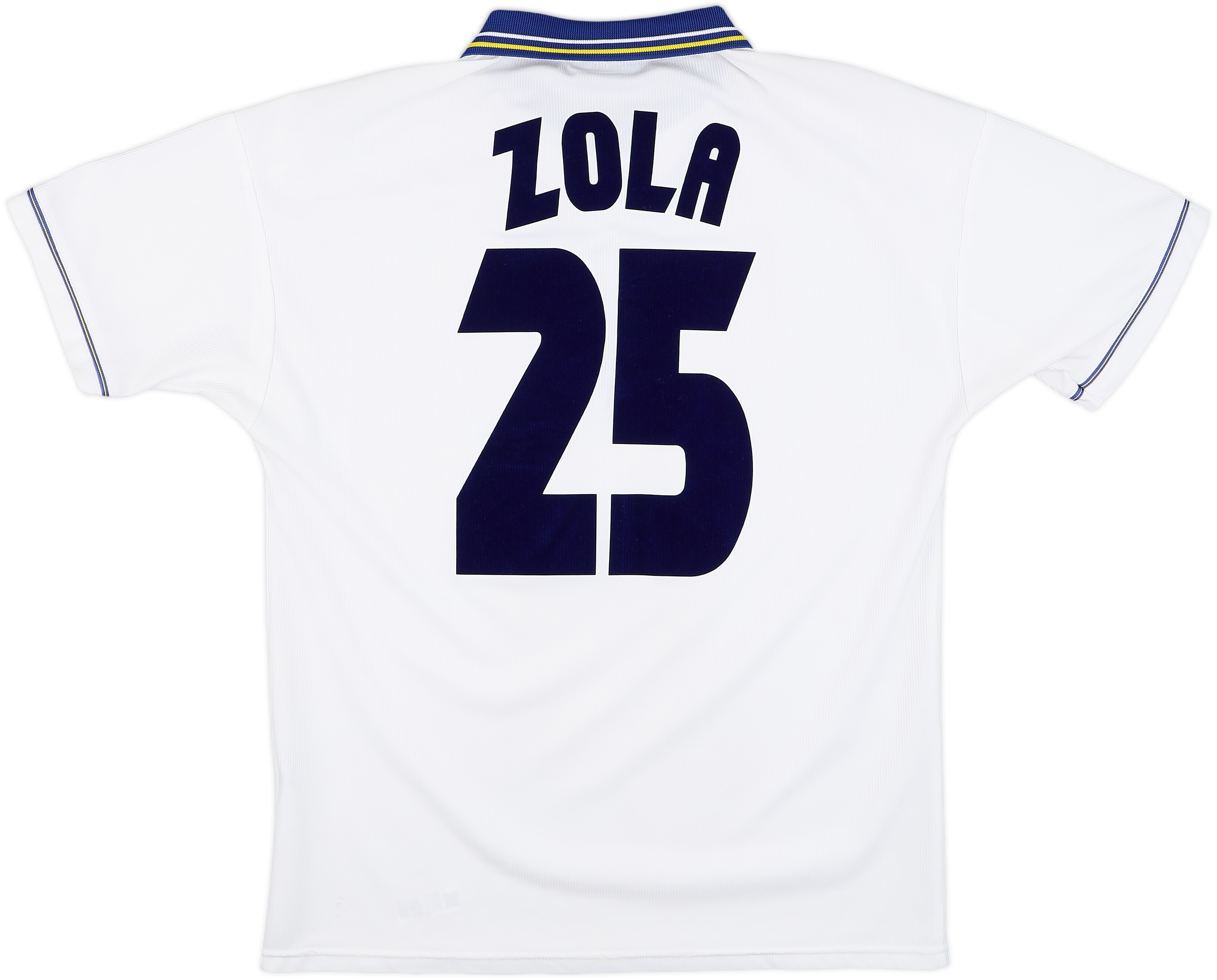 1998-00 Chelsea Away Shirt Zola #25 - 5/10 - (L)