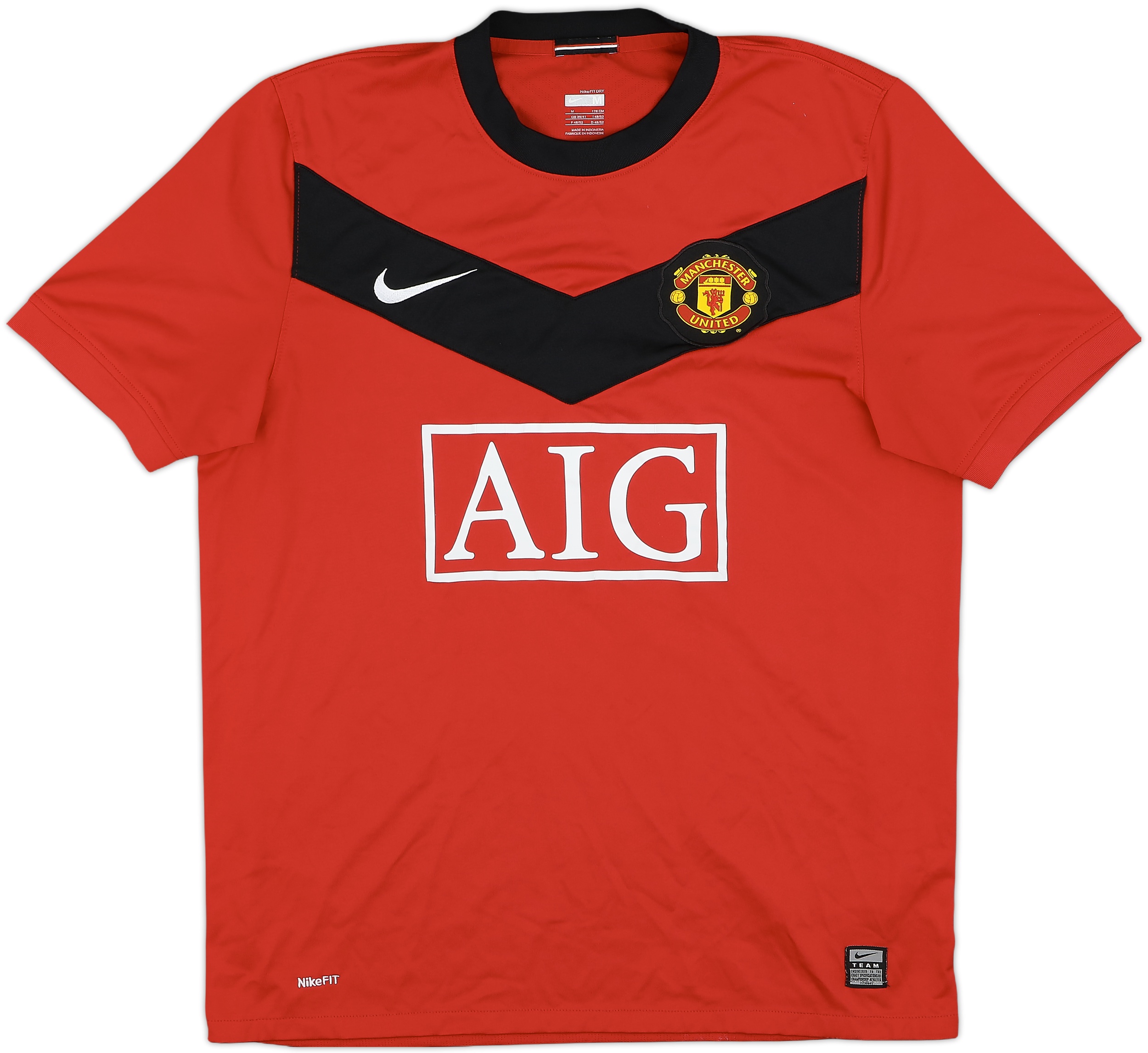 NIKE Manchester United 10/11 ホーム　ゲームシャツ MANCHESTER UNITED 2010 2011 HOME SHIRT JERSEY NIKE 382469