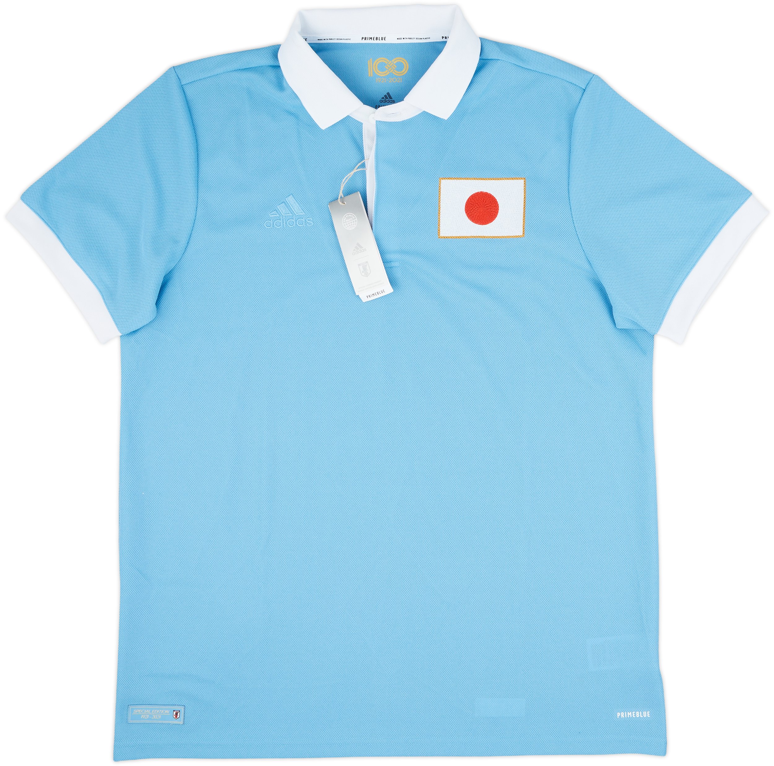 2021個限定木箱付き adidas 日本代表100周年記念ユニホーム　Mサイズ ADIDAS JAPAN 100TH ANNIVERSARY JERSEY Football shirt Boxset