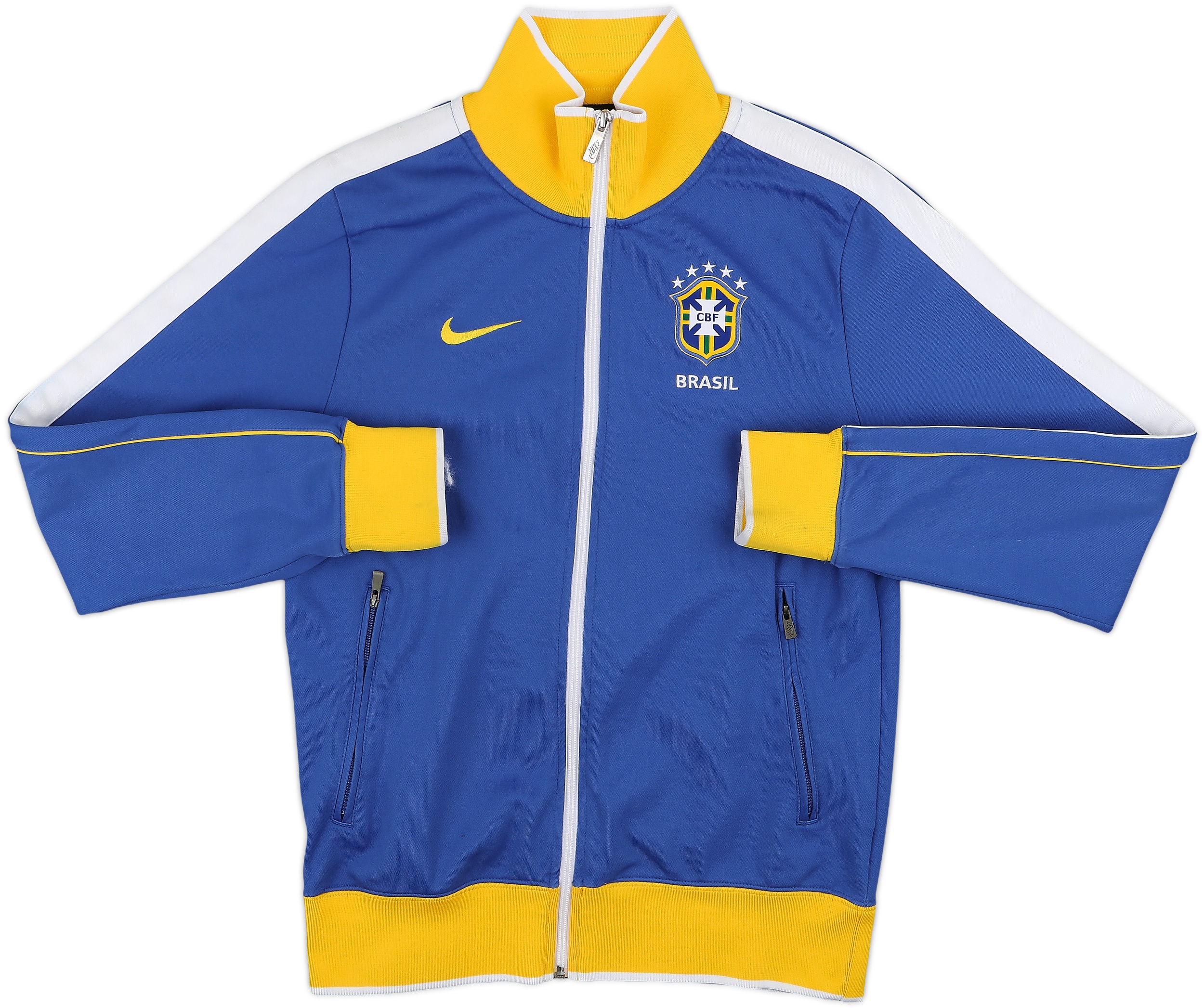【即納&大特価】 2010-11 (S) - 8/10 - Jacket Track Nike Brazil トップス