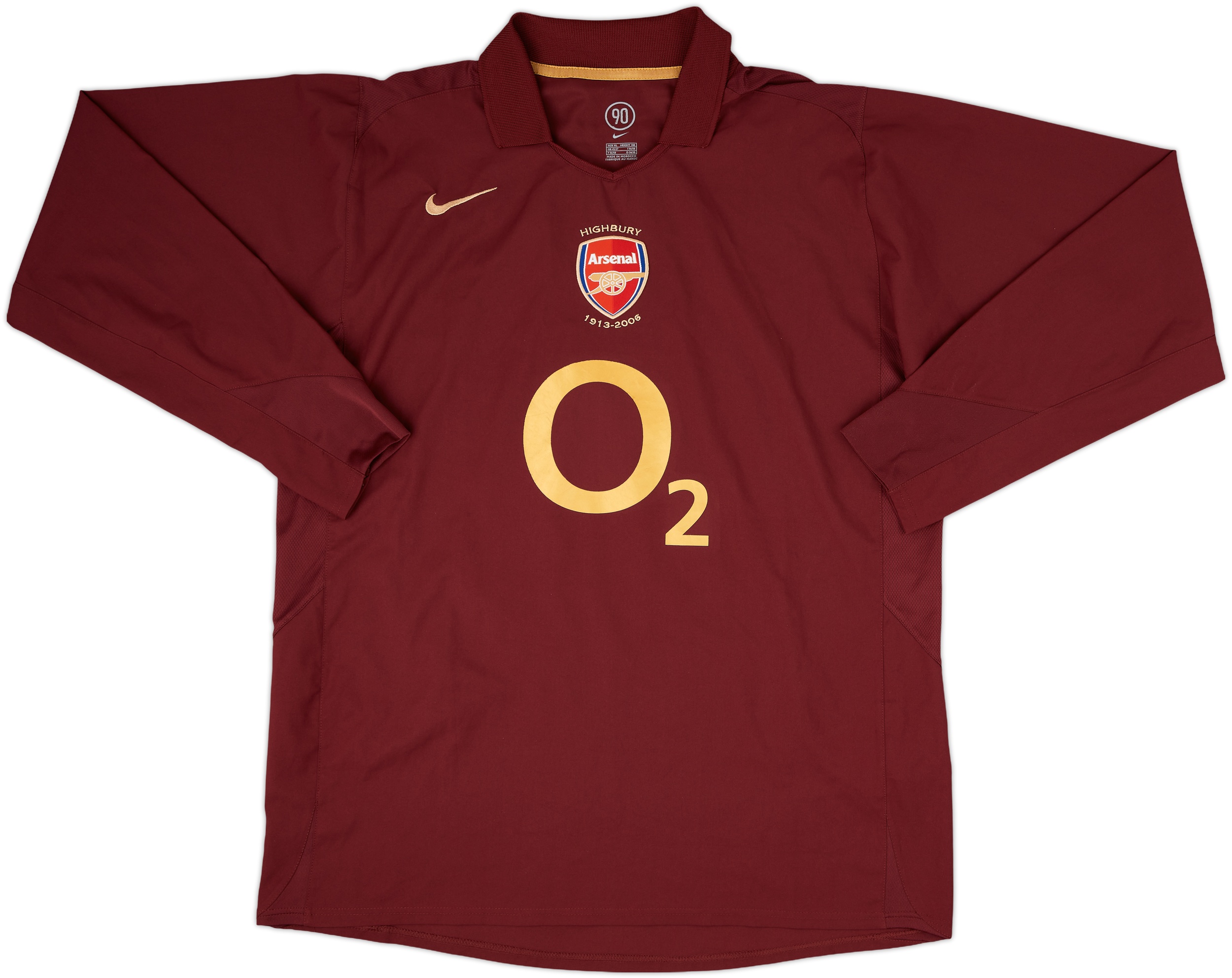 Arsenal 07-08 3rd 【14 Henry】 2006-08 Arsenal Home Shirt Henry 14 [Excellent] XL