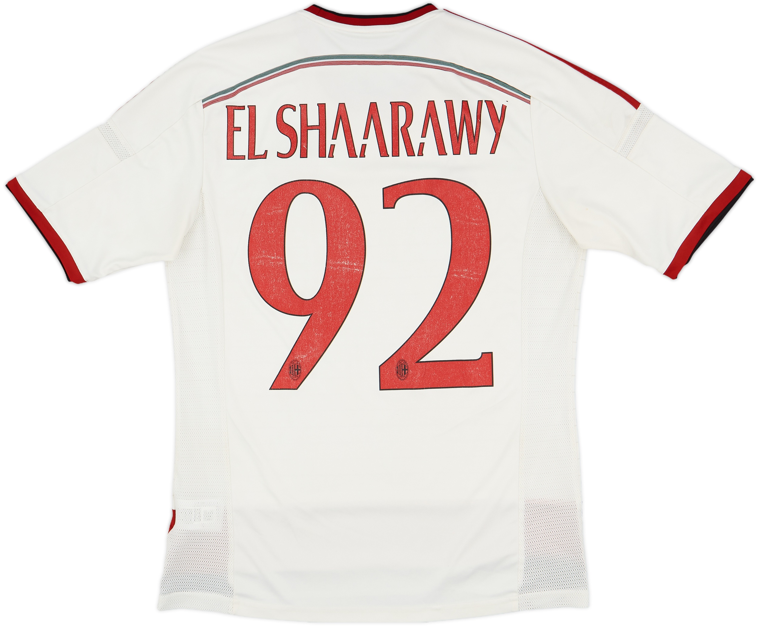2014-15 AC Milan Home Shirt El Shaarawy #92 (M)