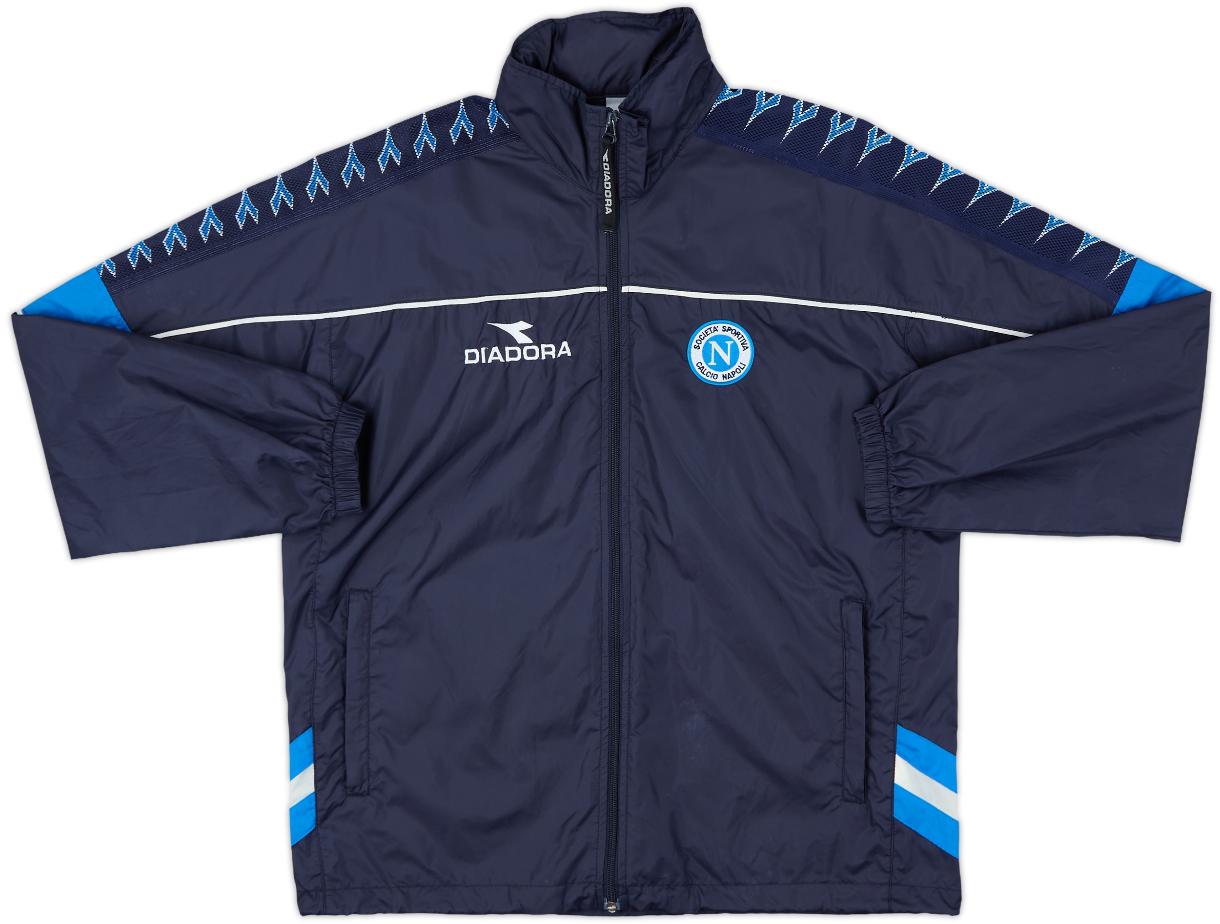 2000-01 Napoli Diadora Track Jacket - 6/10 - (S)