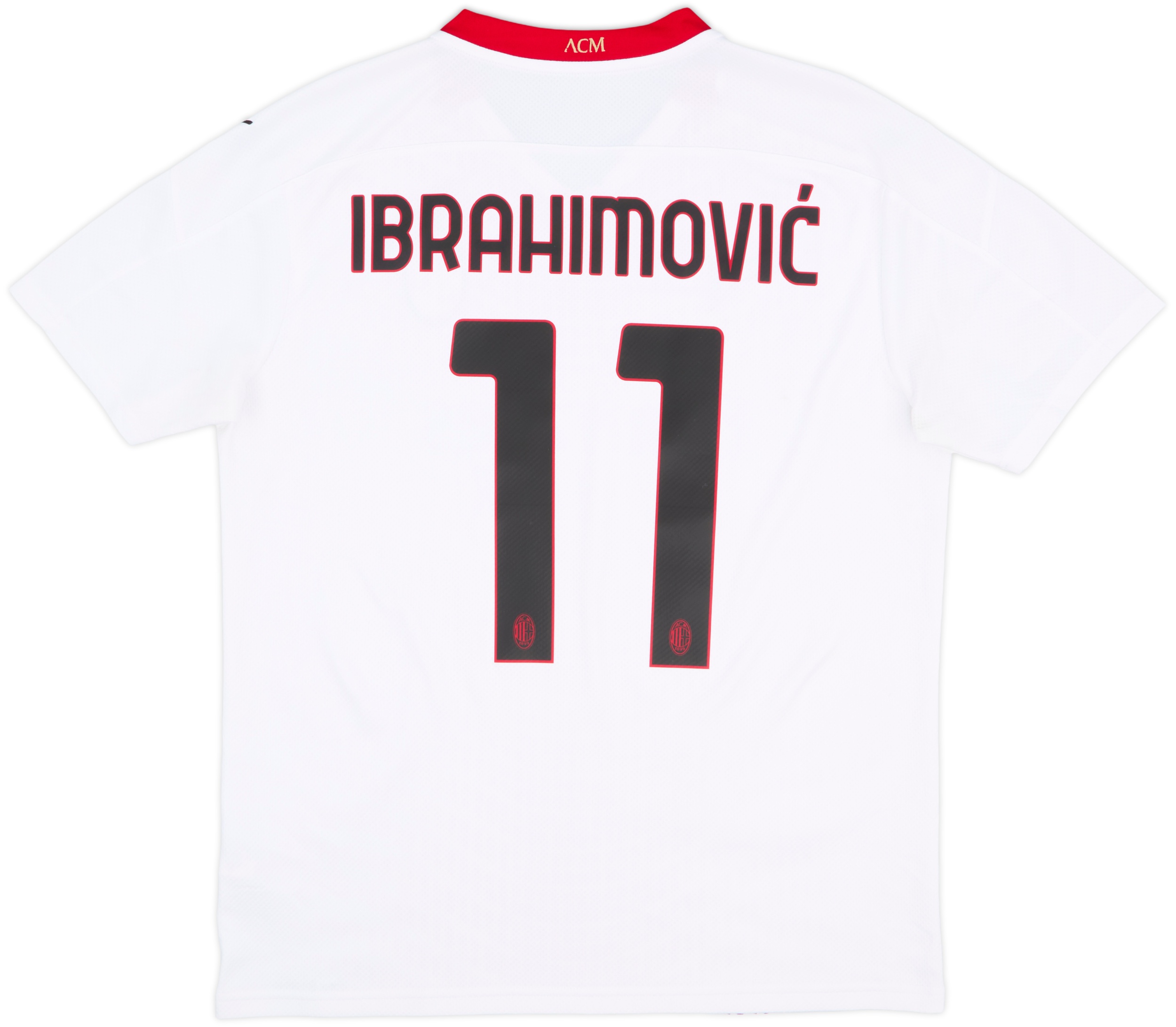 2020-21 AC Milan Away Shirt Ibrahimovic #11 - 10/10 - (L)