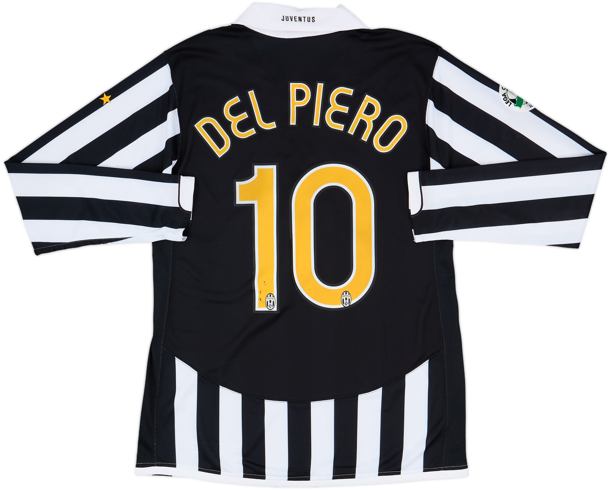 極美品！　02-03 Juventus Del Piero #10 LOTTO 2002-03 Juventus Home Shirt Del Piero #10 - 8/10 - (M)