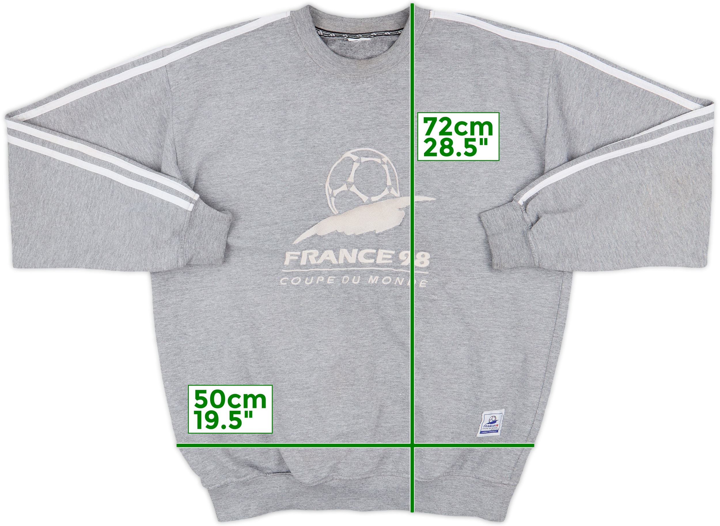 adidas FRANCE 98 Tシャツ Vintage Adidas France FIFA World Cup 98 T Shirt Mens Sz L