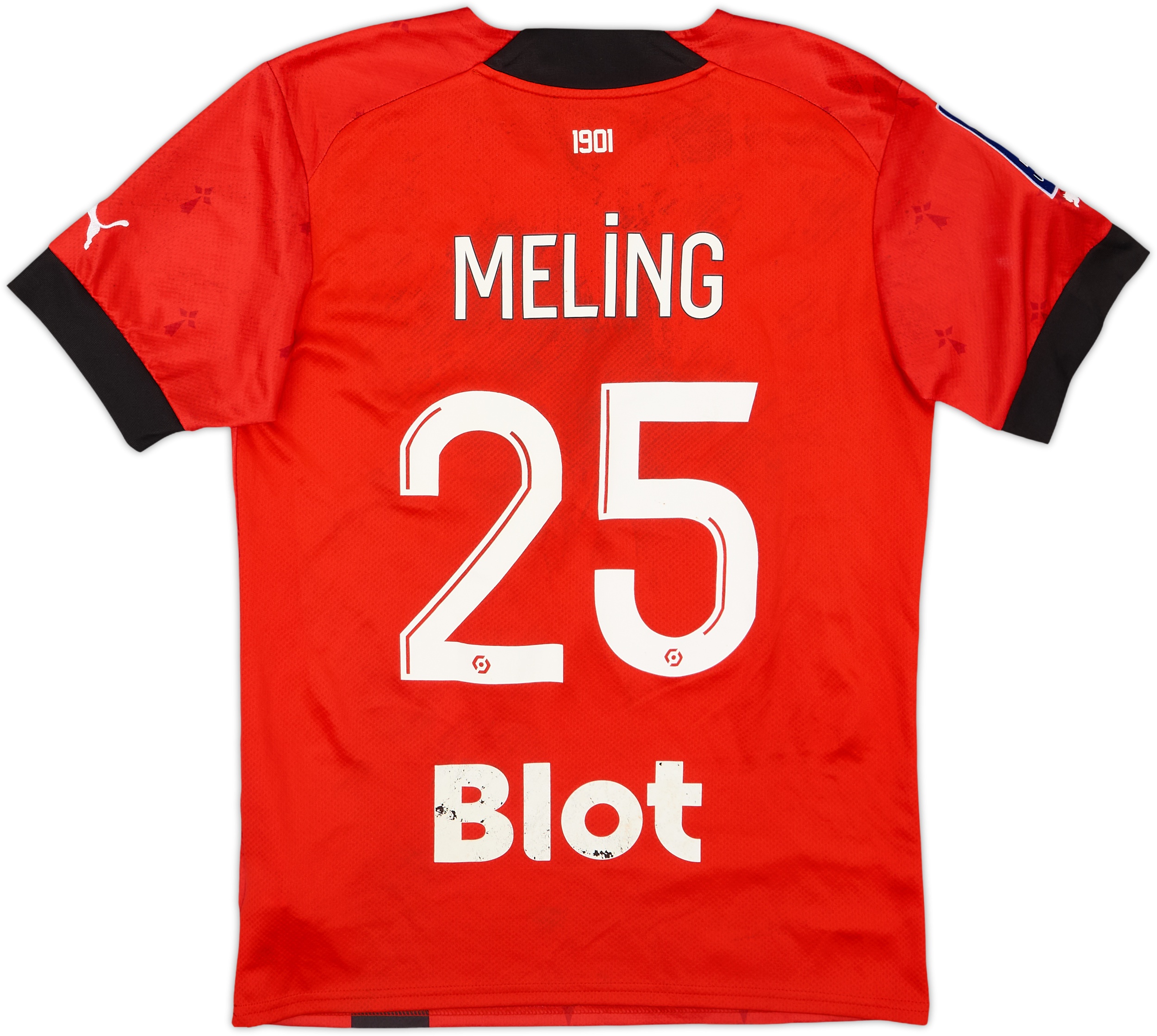 2022-23 Stade Rennais Home Shirt Meling #25 4/10 (S)