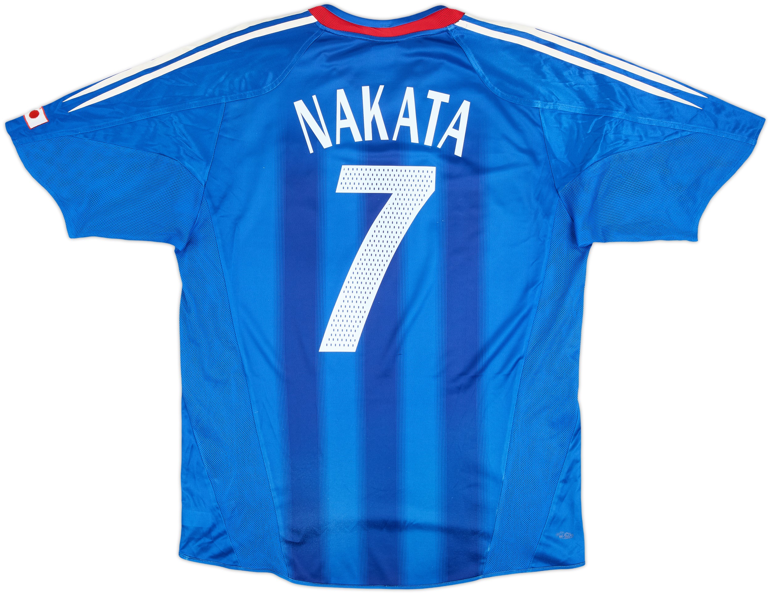 2004-06 Japan Home Shirt Nakata #7 - 8/10 - (L)