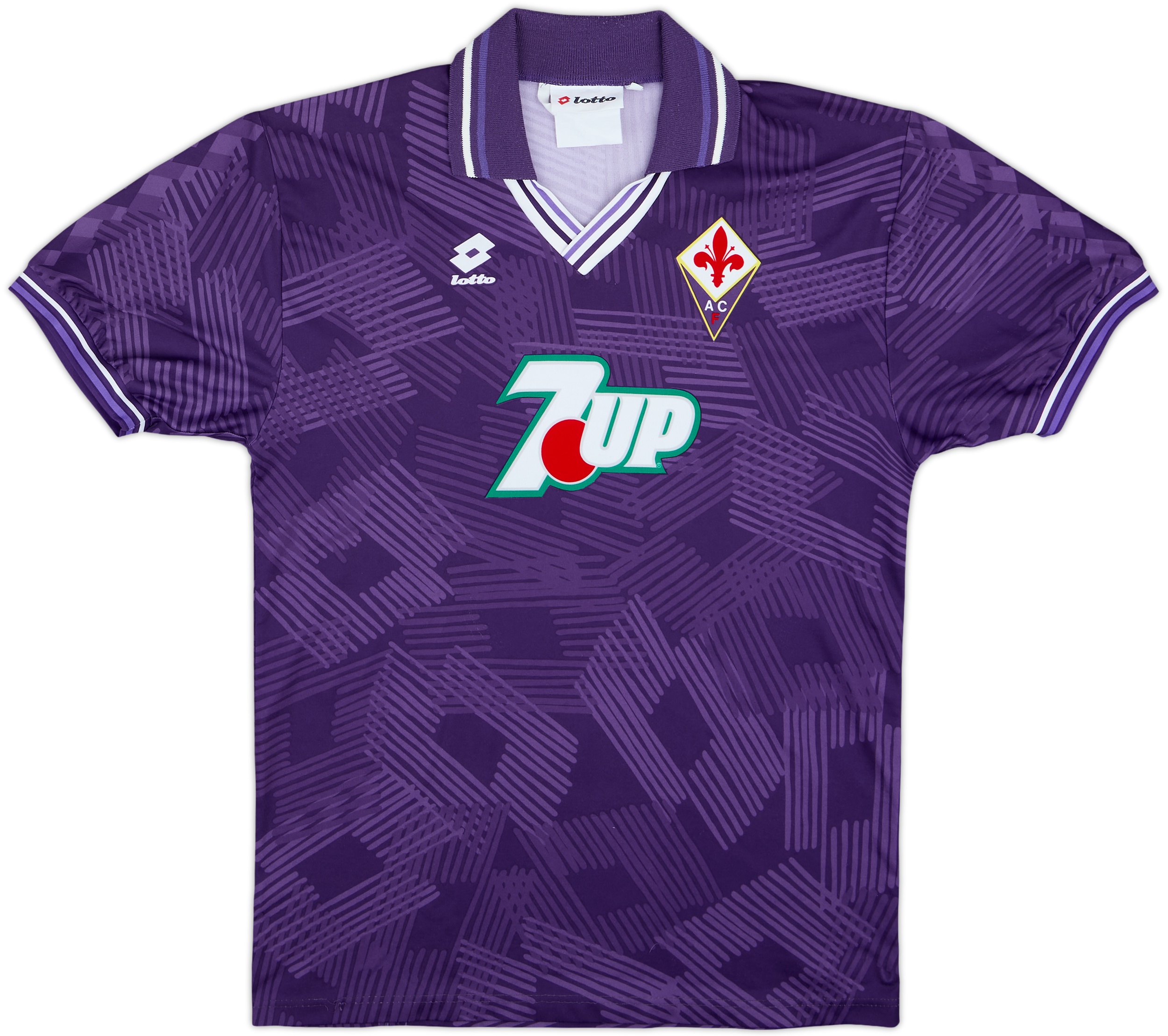 1992-93 Fiorentina Home Shirt - 8/10 - (M)