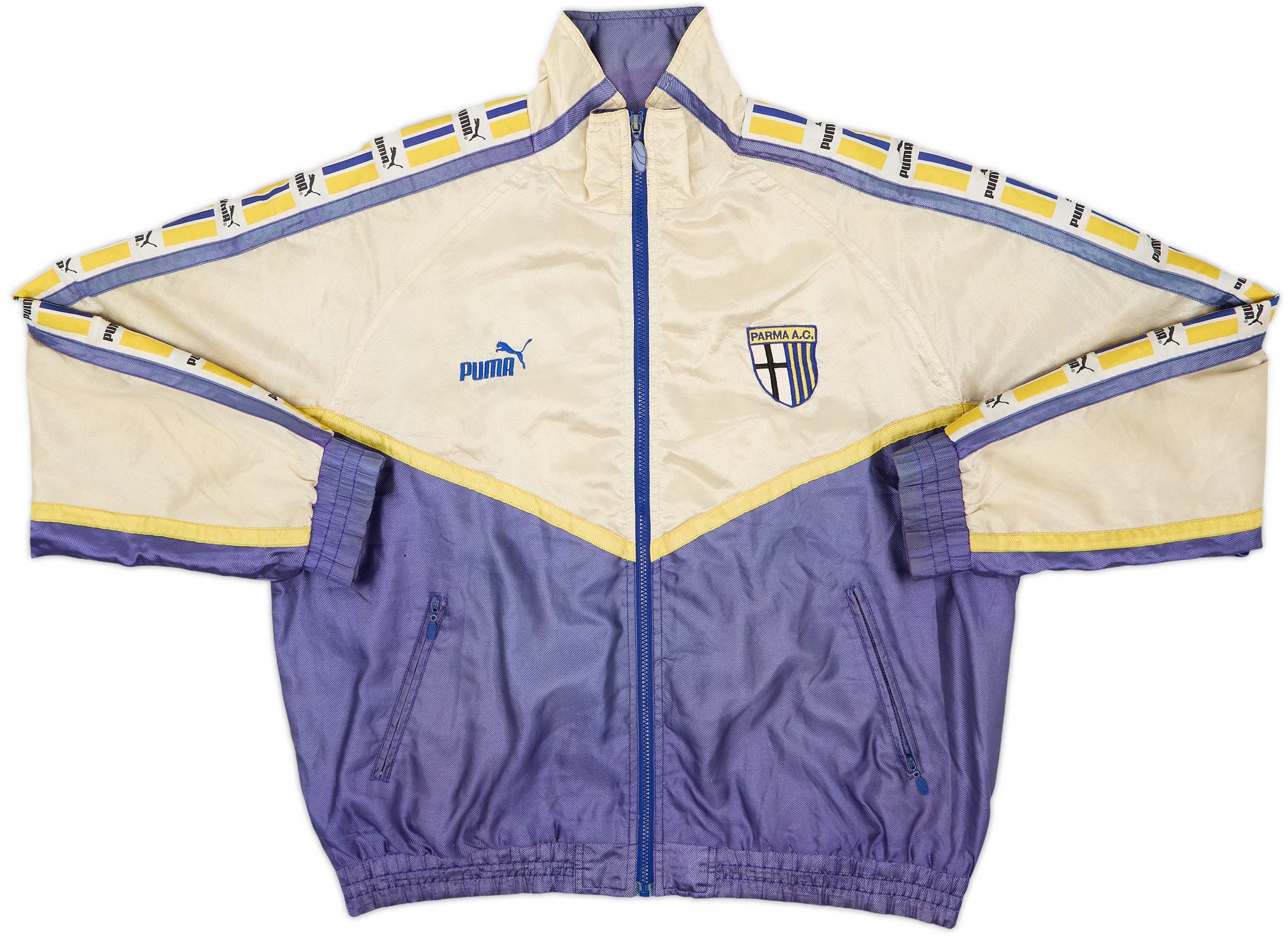 1995-96 Parma Puma Track Jacket - 4/10 - (L)