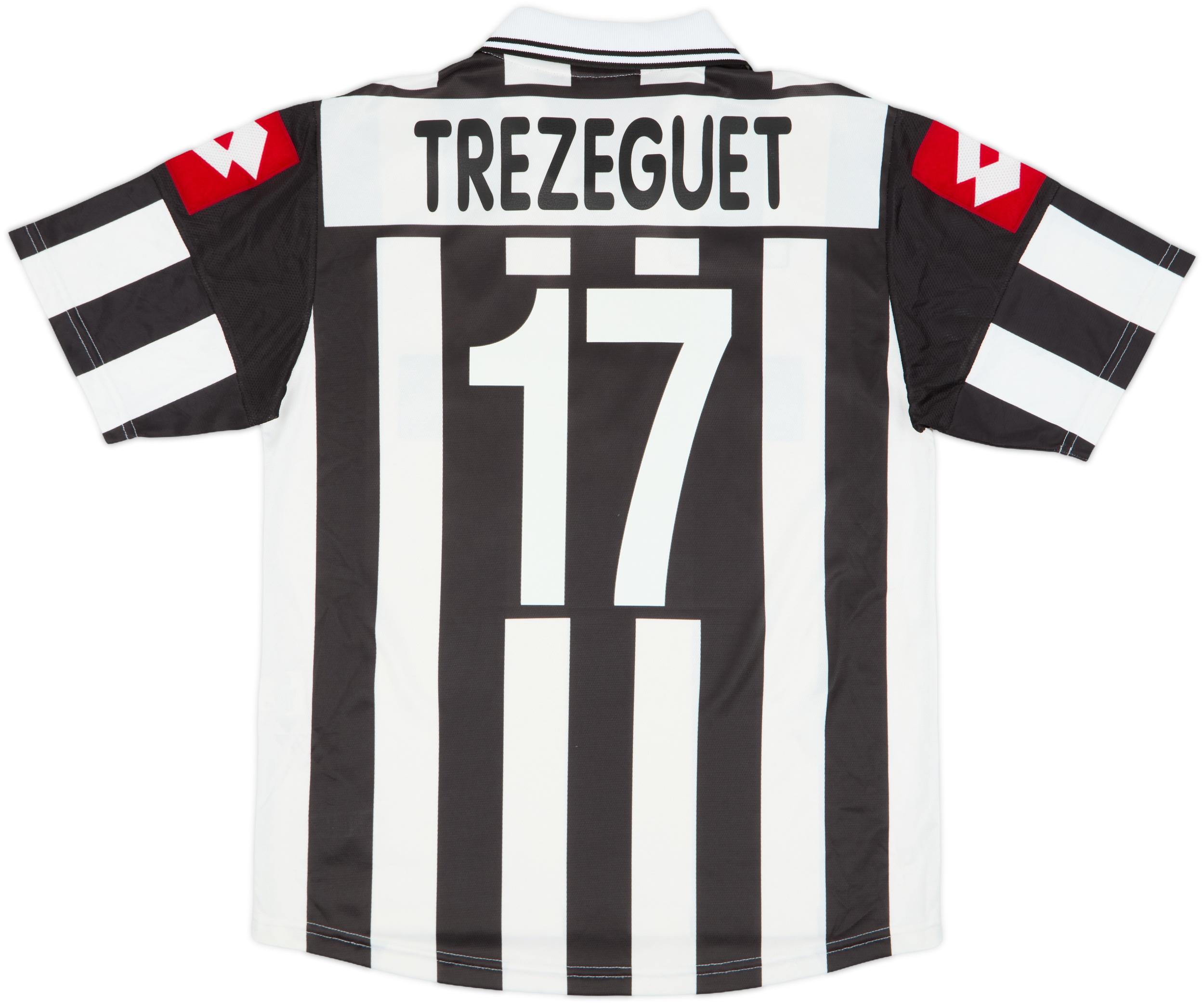 2001-02 Juventus Home Shirt Trezeguet #17 - 9/10 - (M)