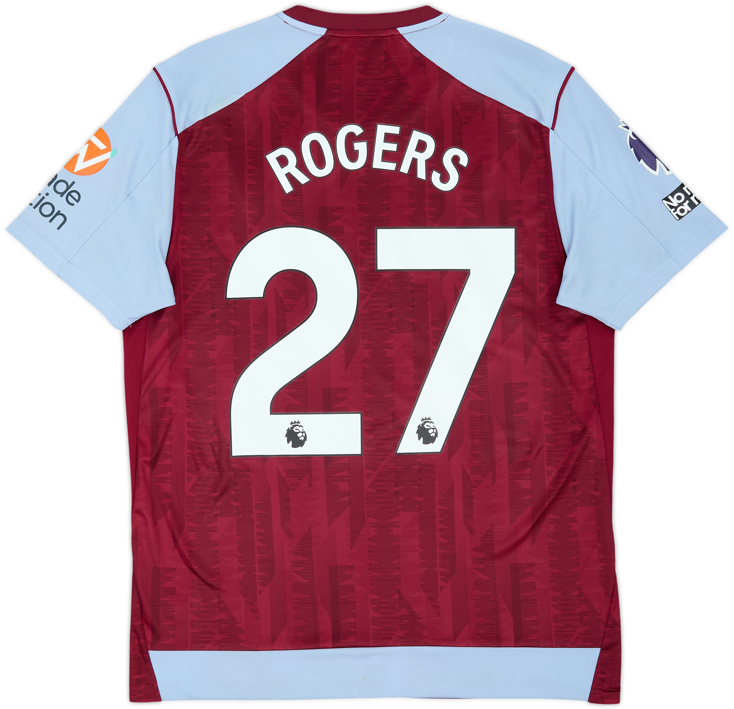 2023-24 Aston Villa Home Shirt M.Rogers #27 - 6/10 - (L)