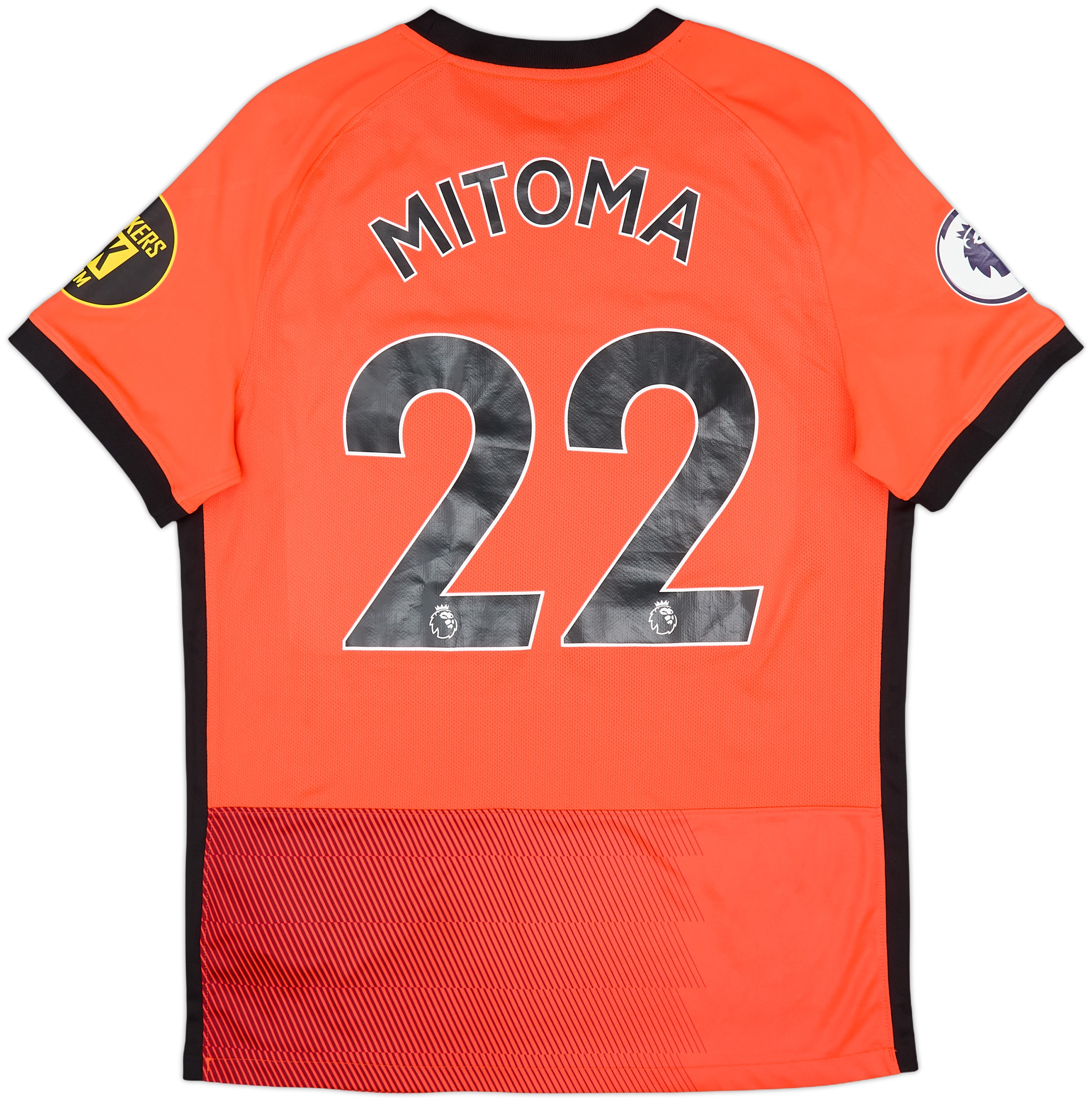 2022-23 Brighton Away Shirt Mitoma #22 - 9/10 - (L)