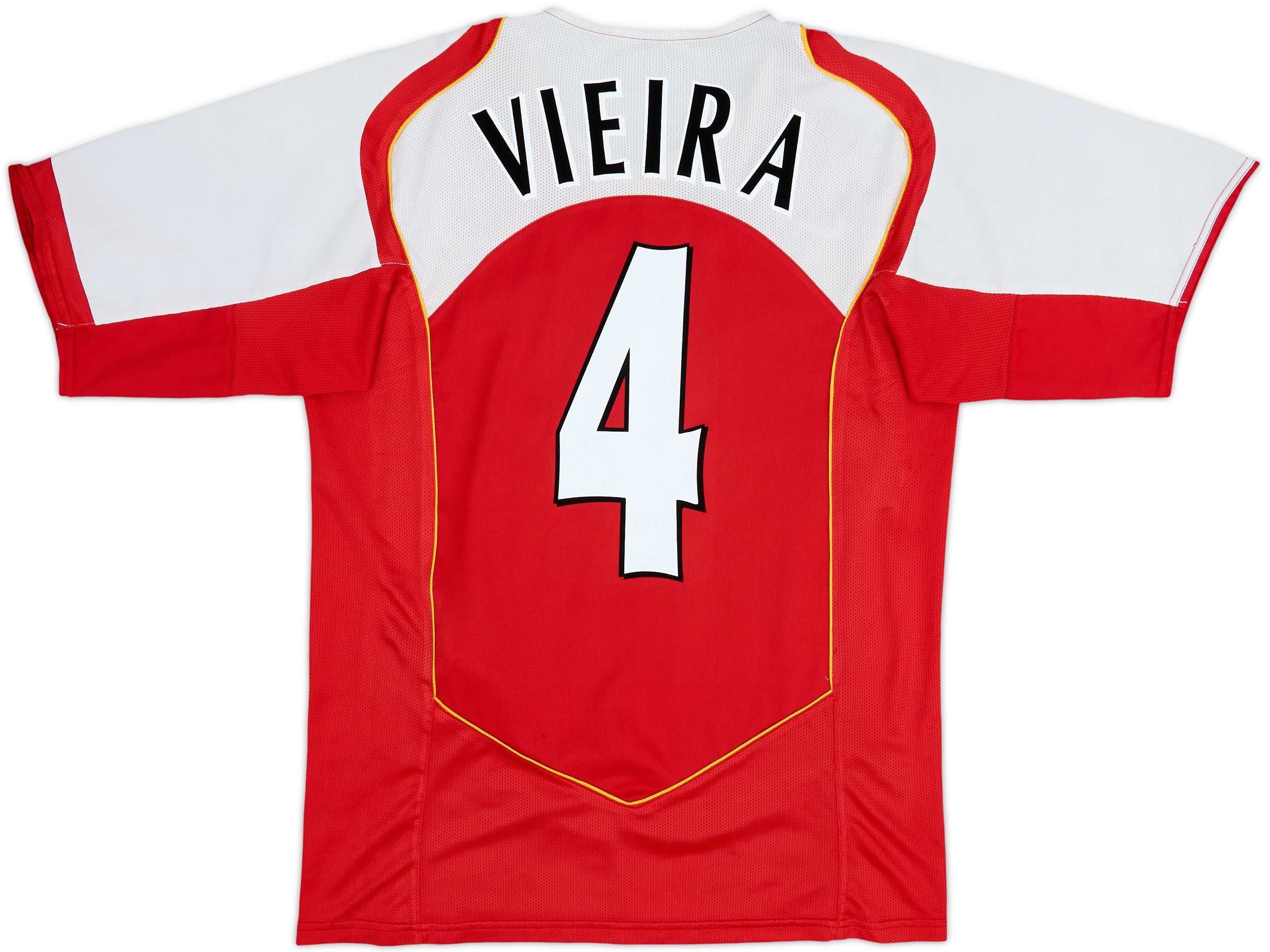 2004-05 Arsenal Home Shirt Vieira #4 - 6/10 - (M)
