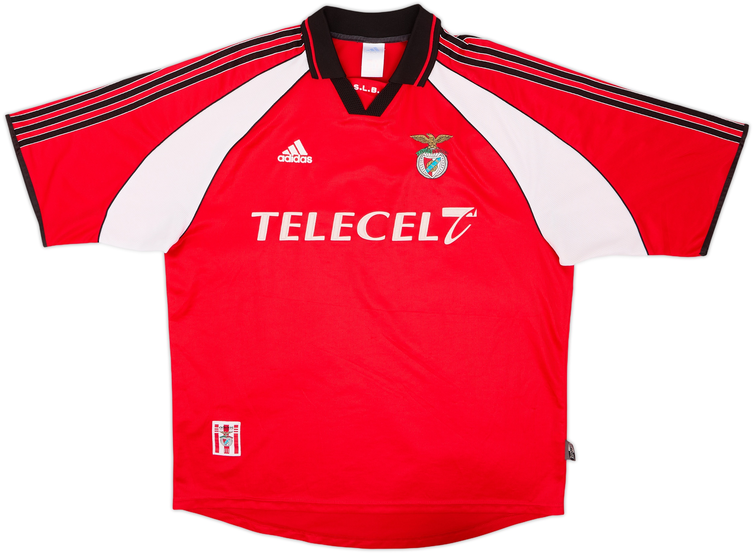 1999-00 Benfica European Home Shirt - 9/10 - (XL)