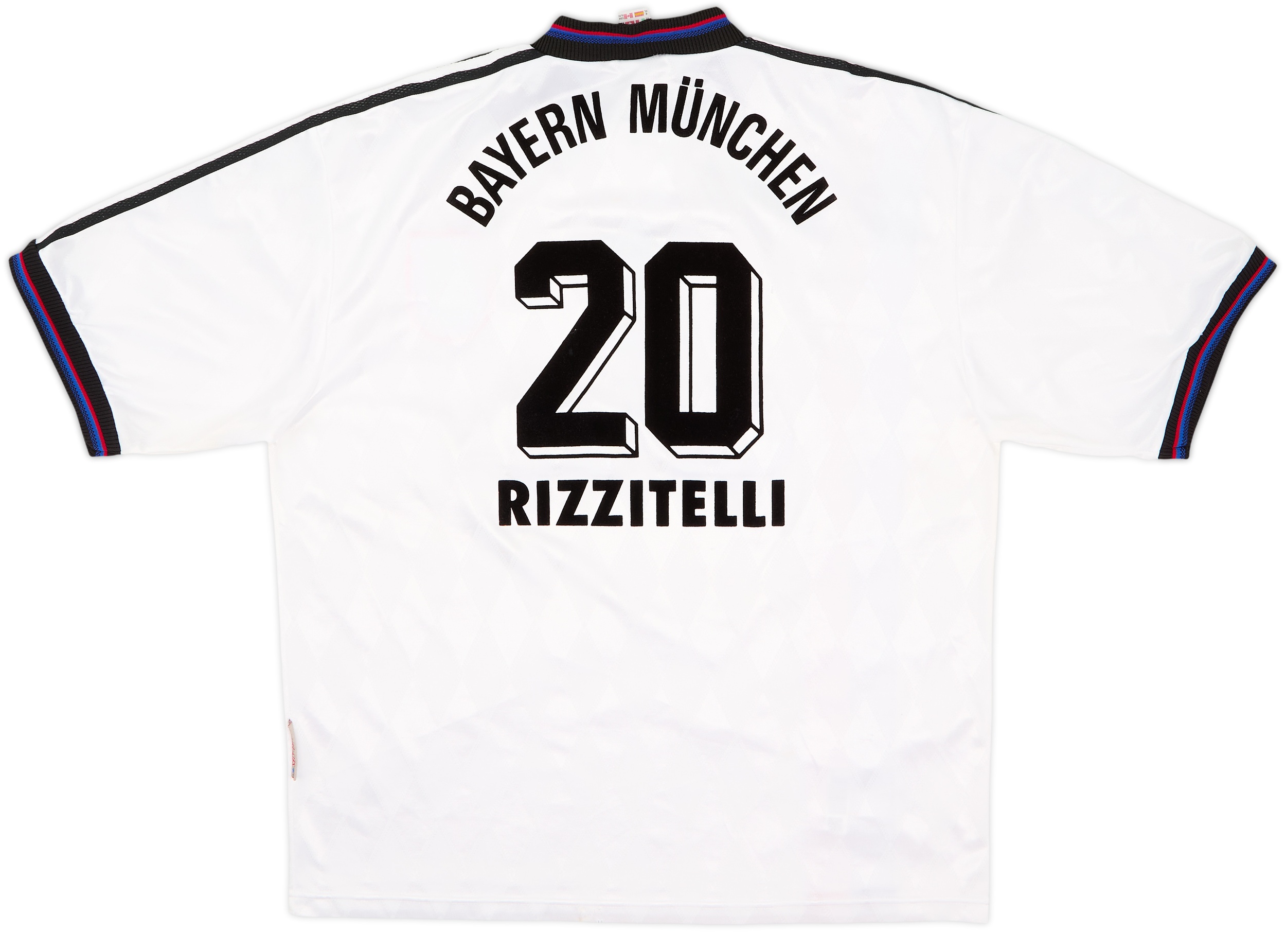 1996-98 Bayern Munich Away Shirt Rizzitelli #20 - 5/10 - (XL)