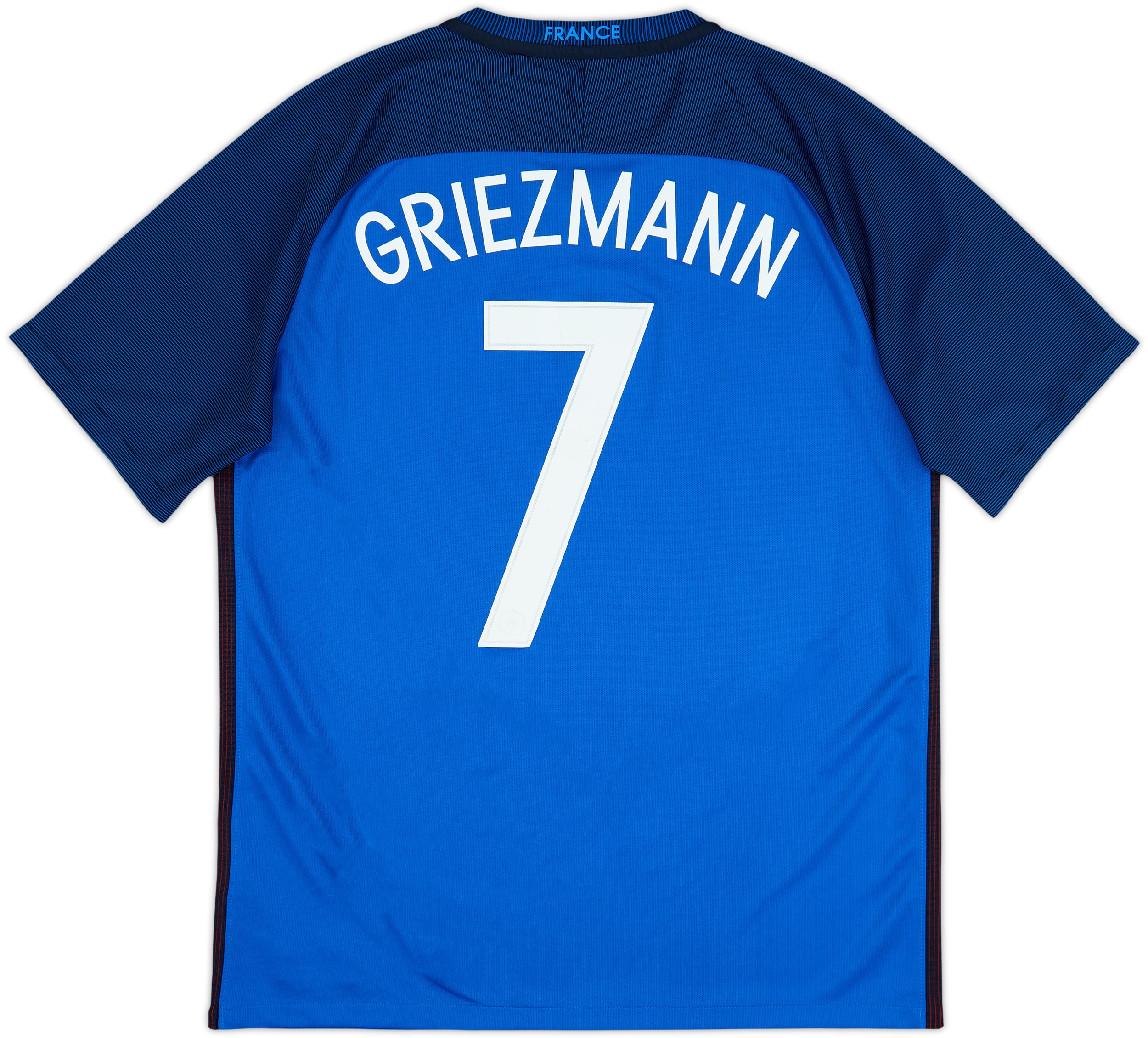 2016-17 France Home Shirt Griezmann #7 - 8/10 - (L)