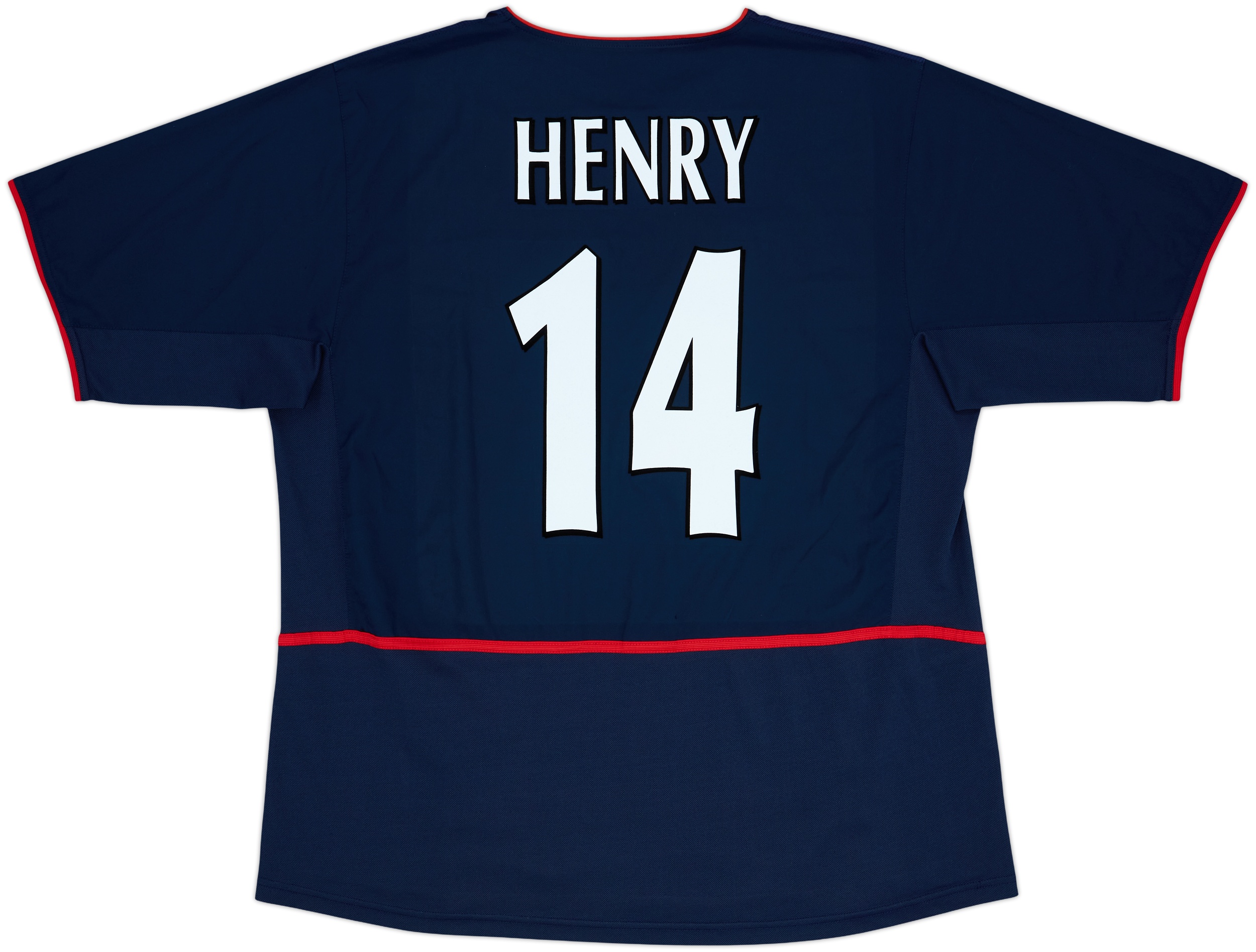 2002-04 Arsenal Away Shirt Henry #14 - 8/10 - (XL)