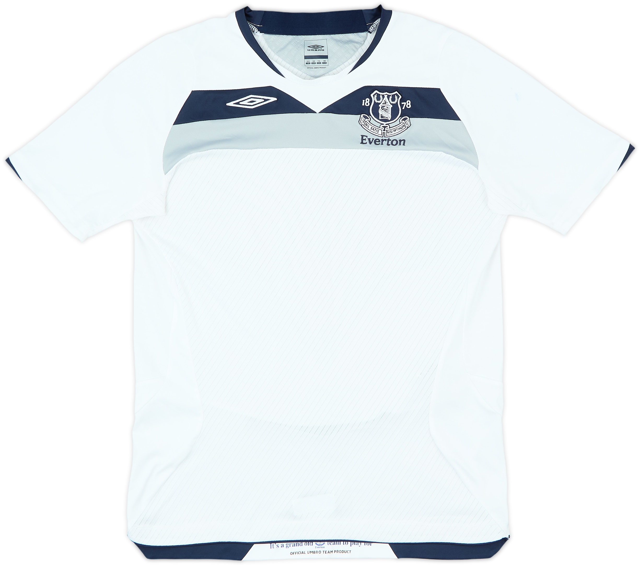 2008-09 Everton Away Shirt - 8/10 - (XL.Boys)